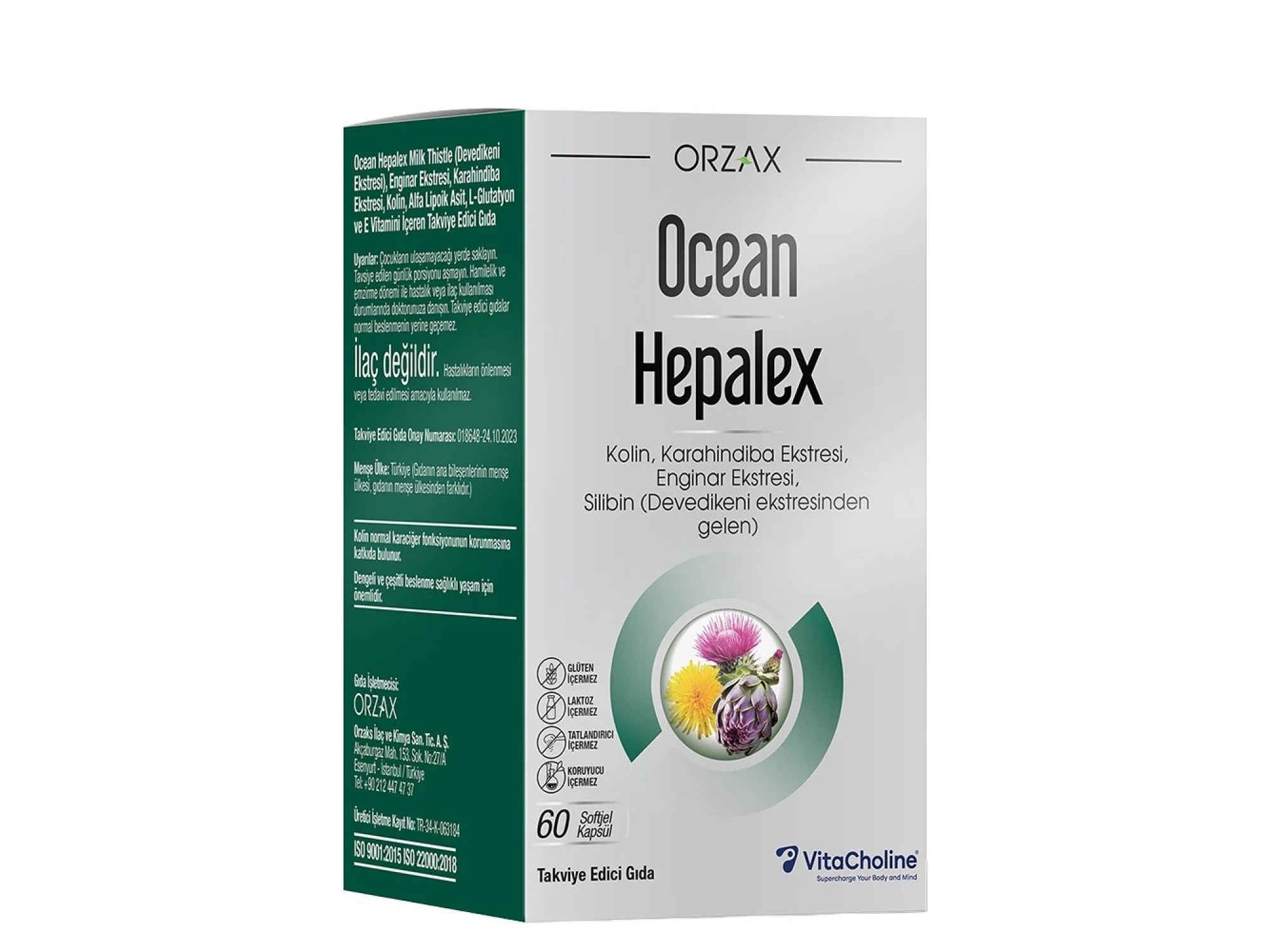 Ocean Hepalex 60 Softjel Kapsül
