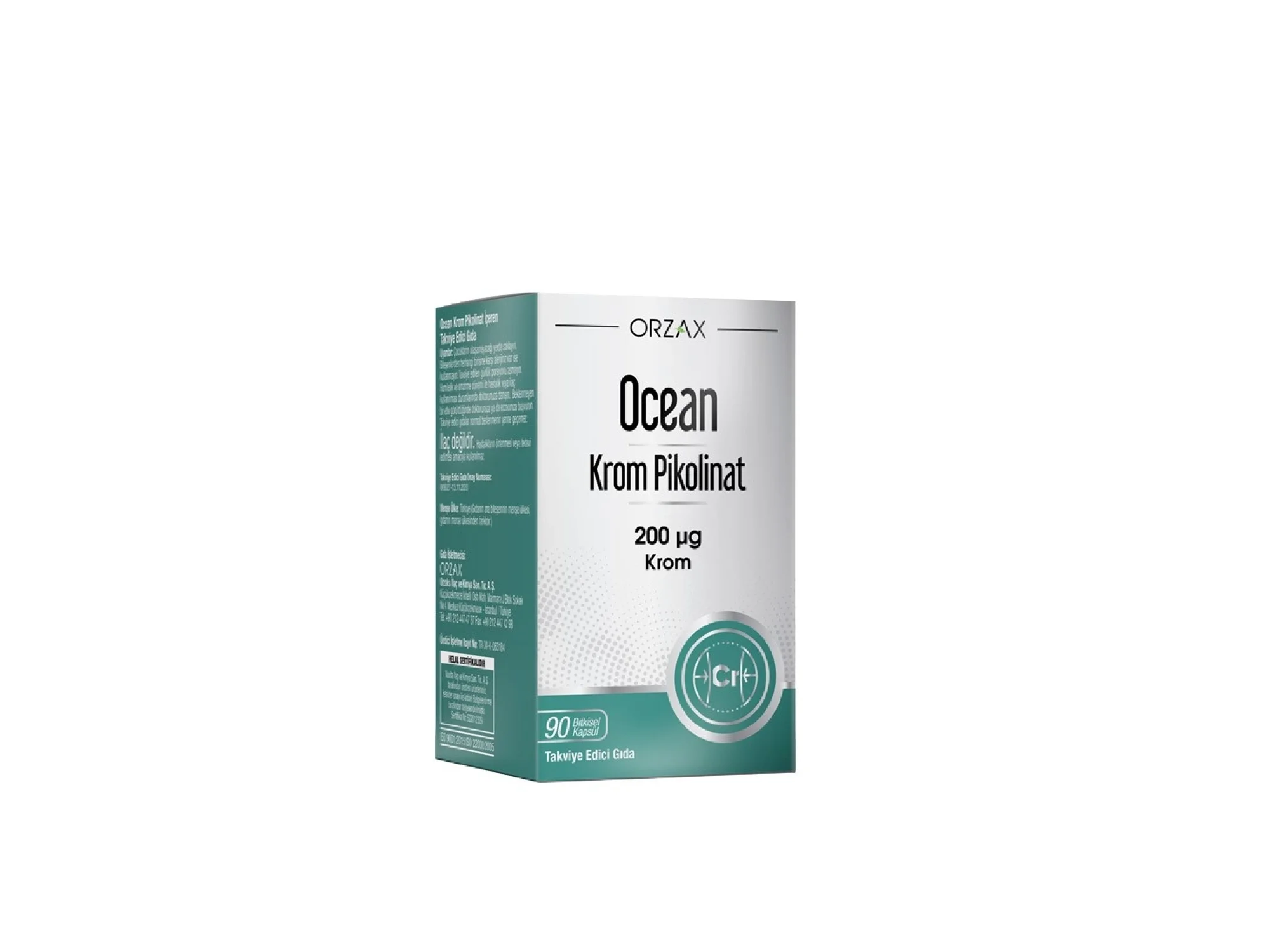 Ocean Krom Pikolinat 200 mcg 90 Kapsül