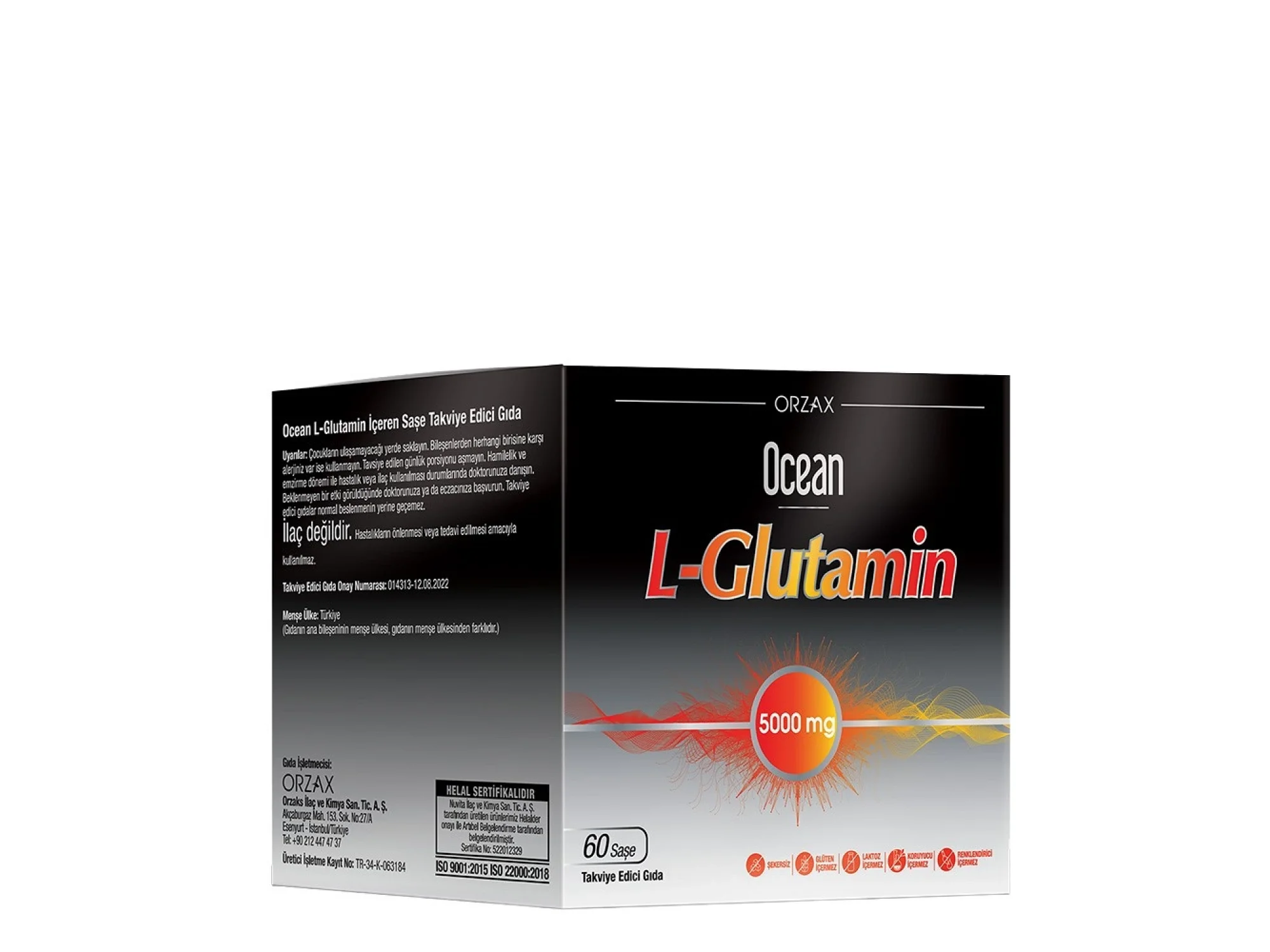 Ocean L-Glutamin 5000 mg 60 Saşe