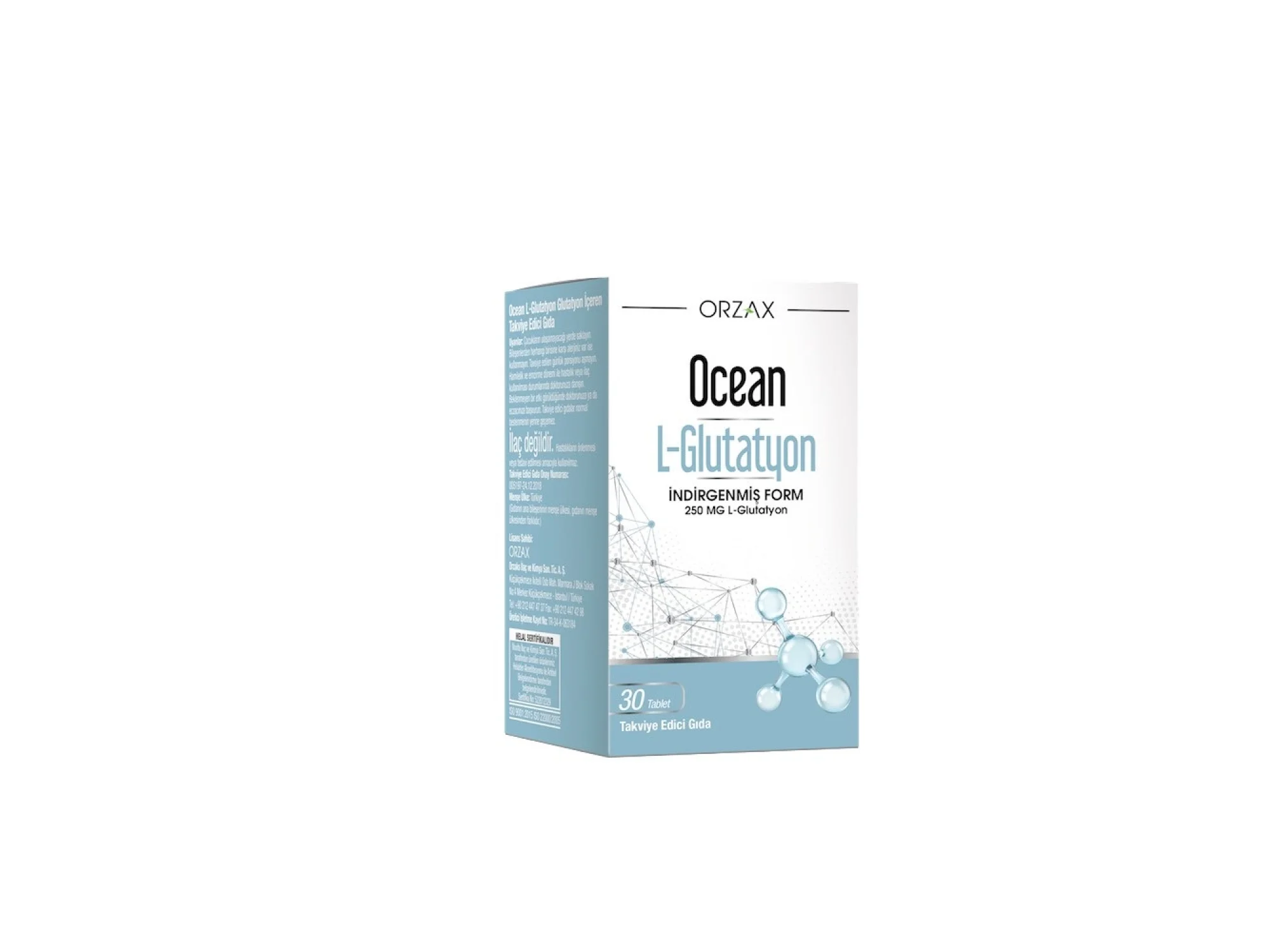 Ocean L-Glutatyon 250 mg 30 Tablet
