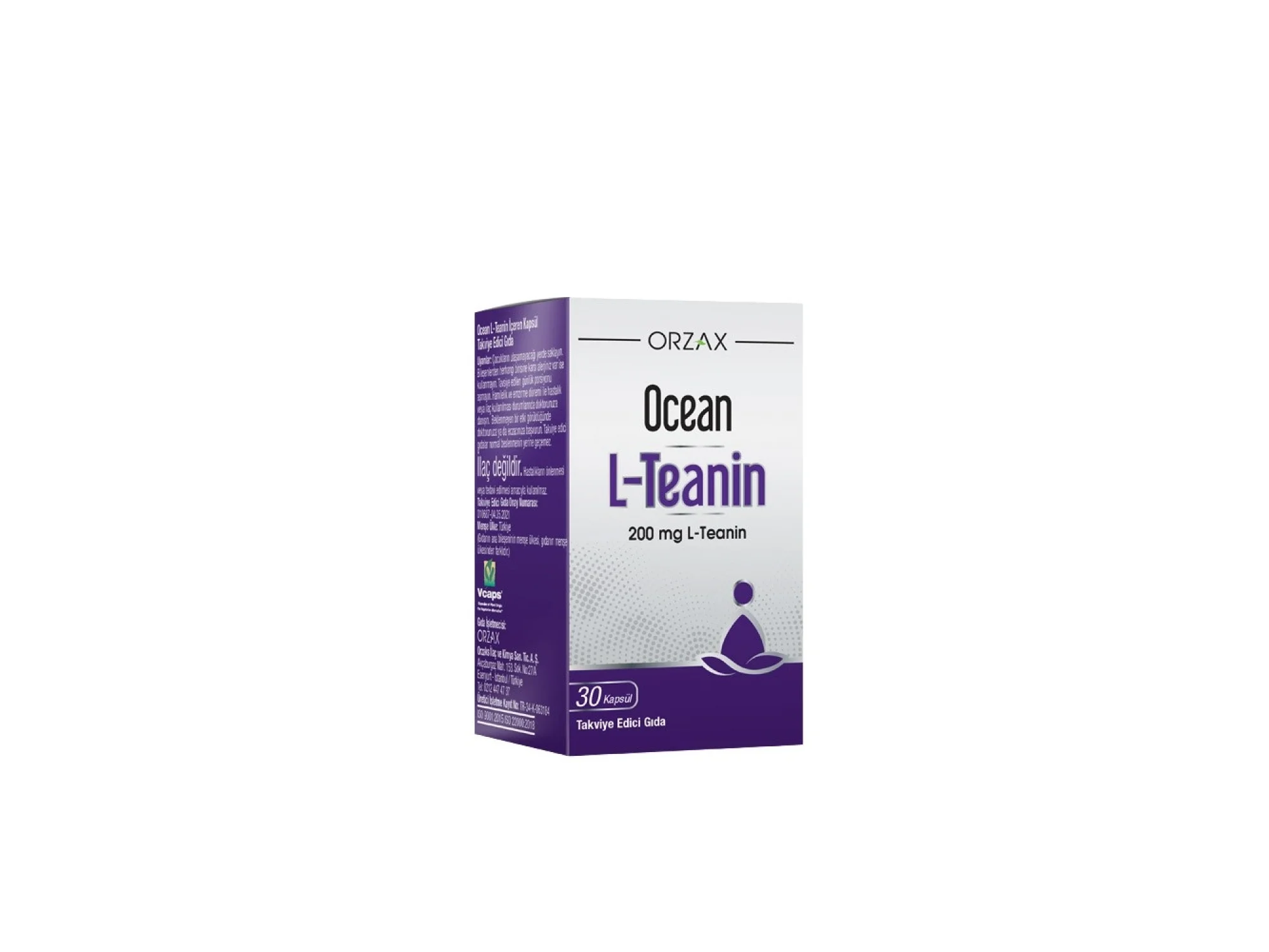 Ocean L-Teanin 200 mg 30 Kapsül