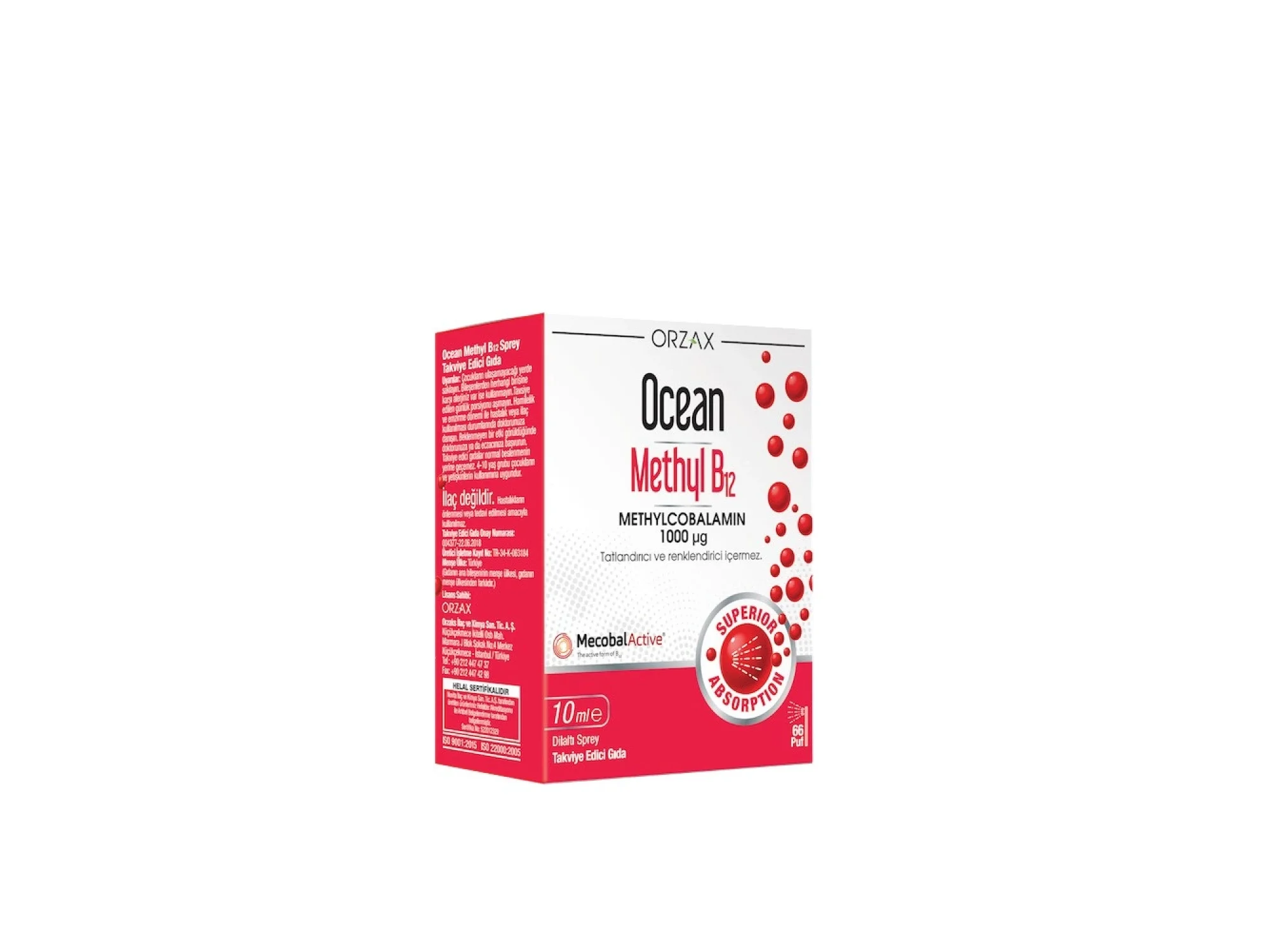 Ocean Methyl B12 Sprey 10 ml