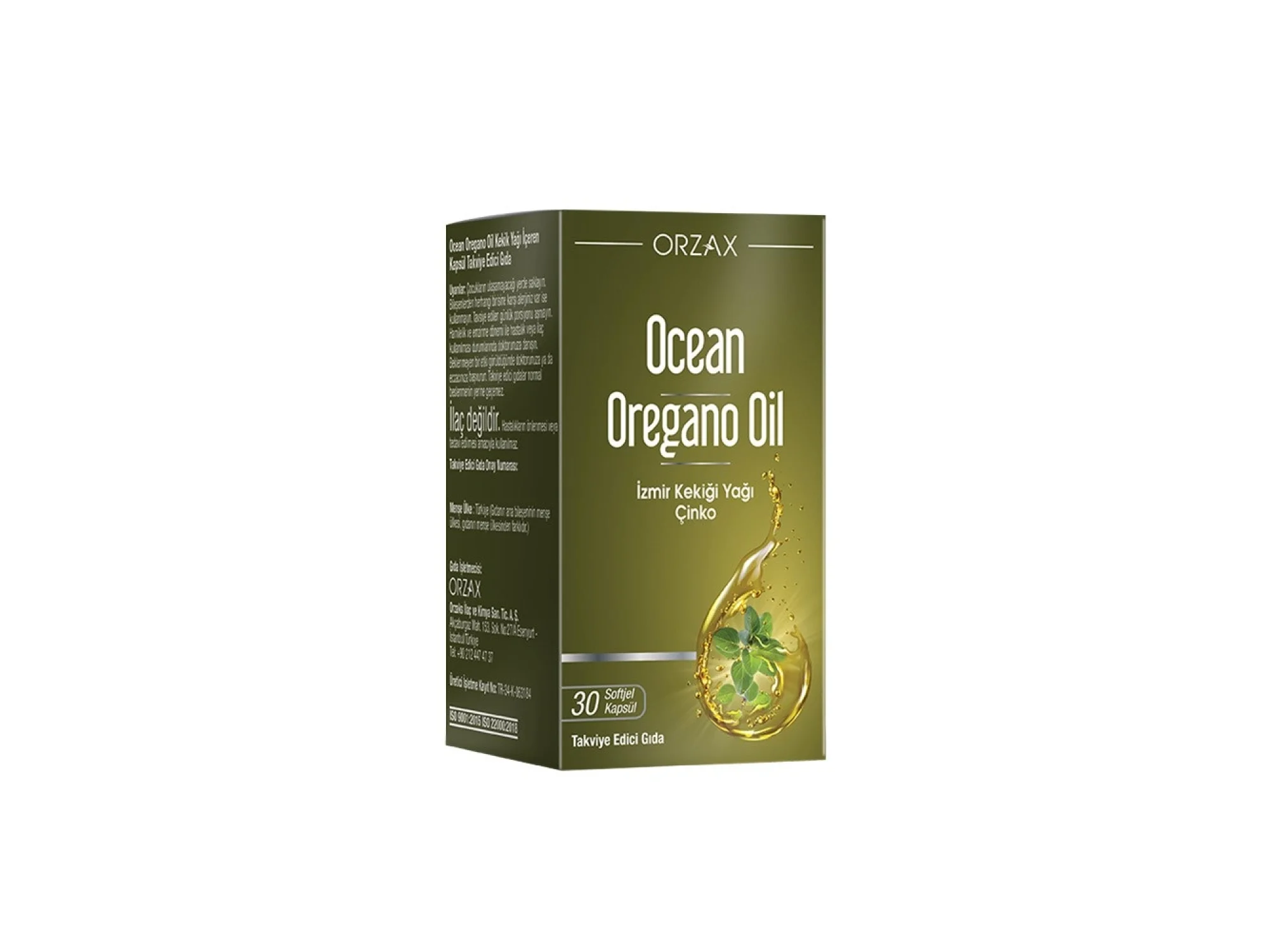 Ocean Oregano Oil 30 Kapsül