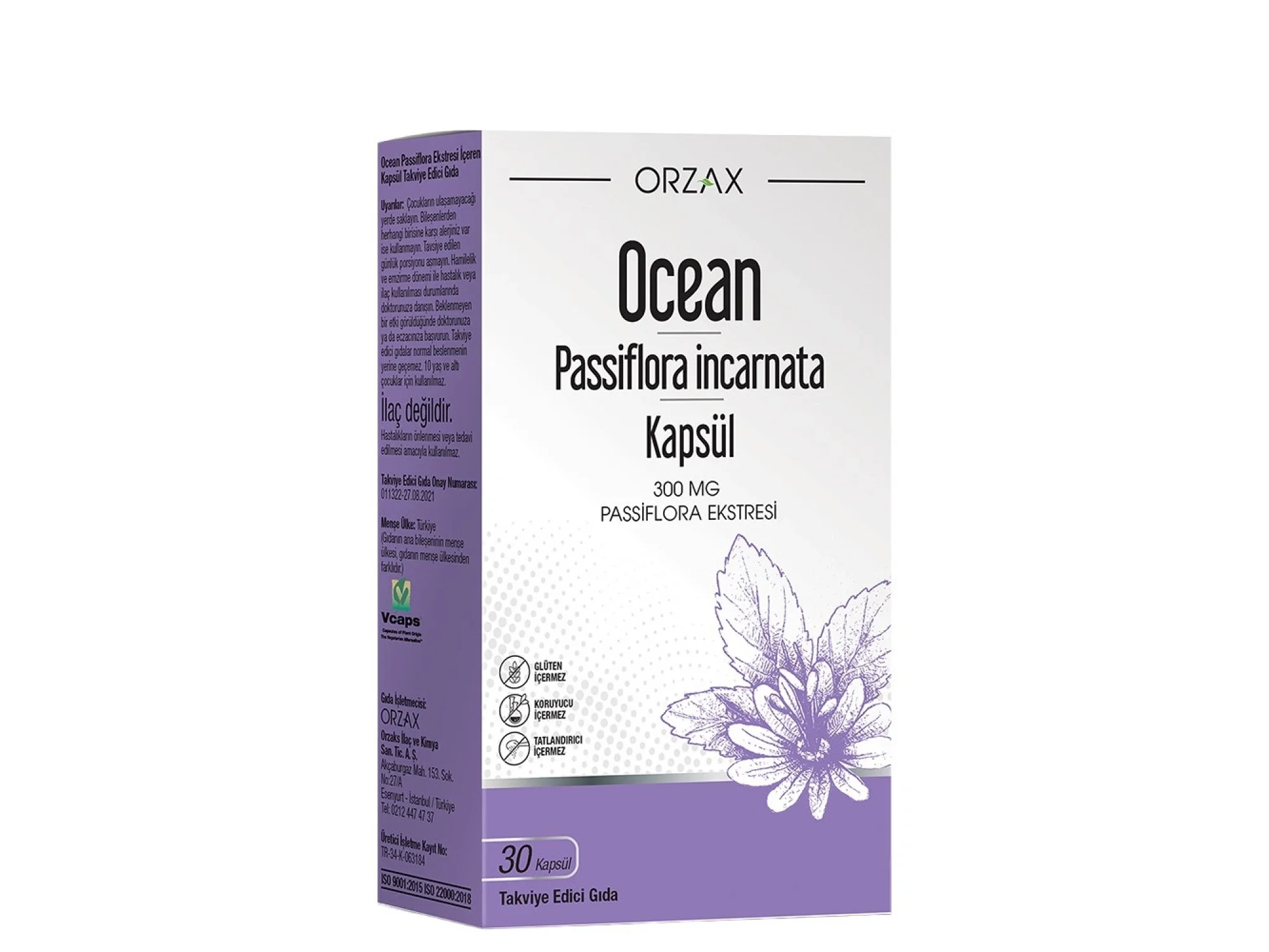 Ocean Passiflora 30 Kapsül