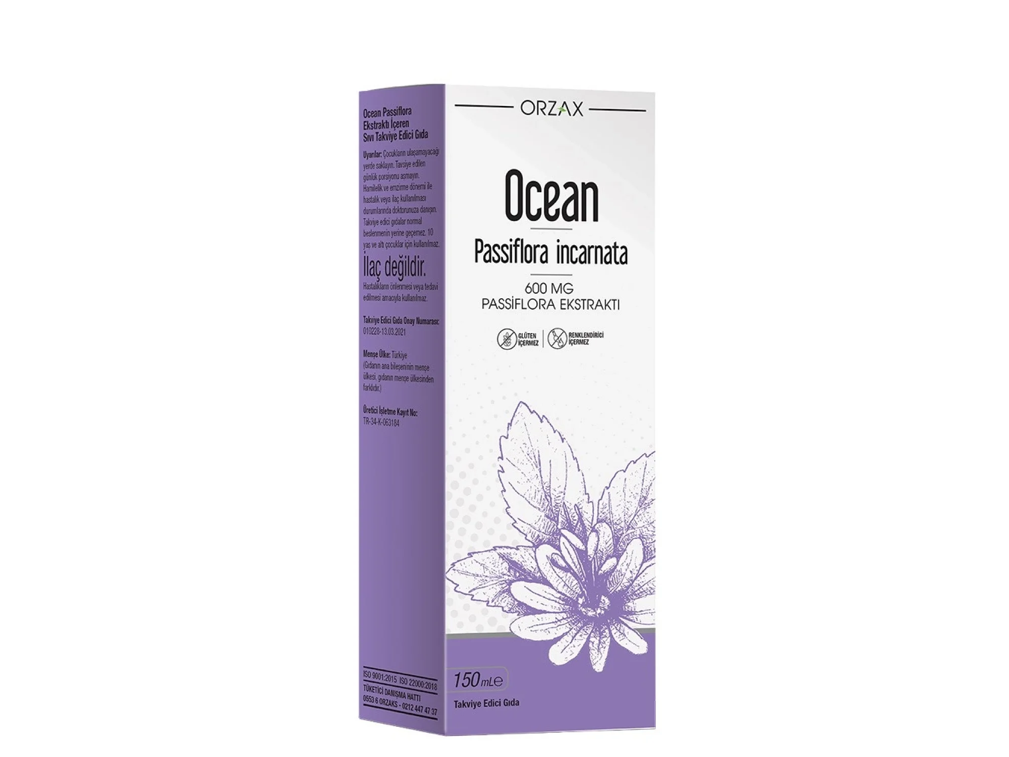 Ocean Passiflora Şurup 150 ml
