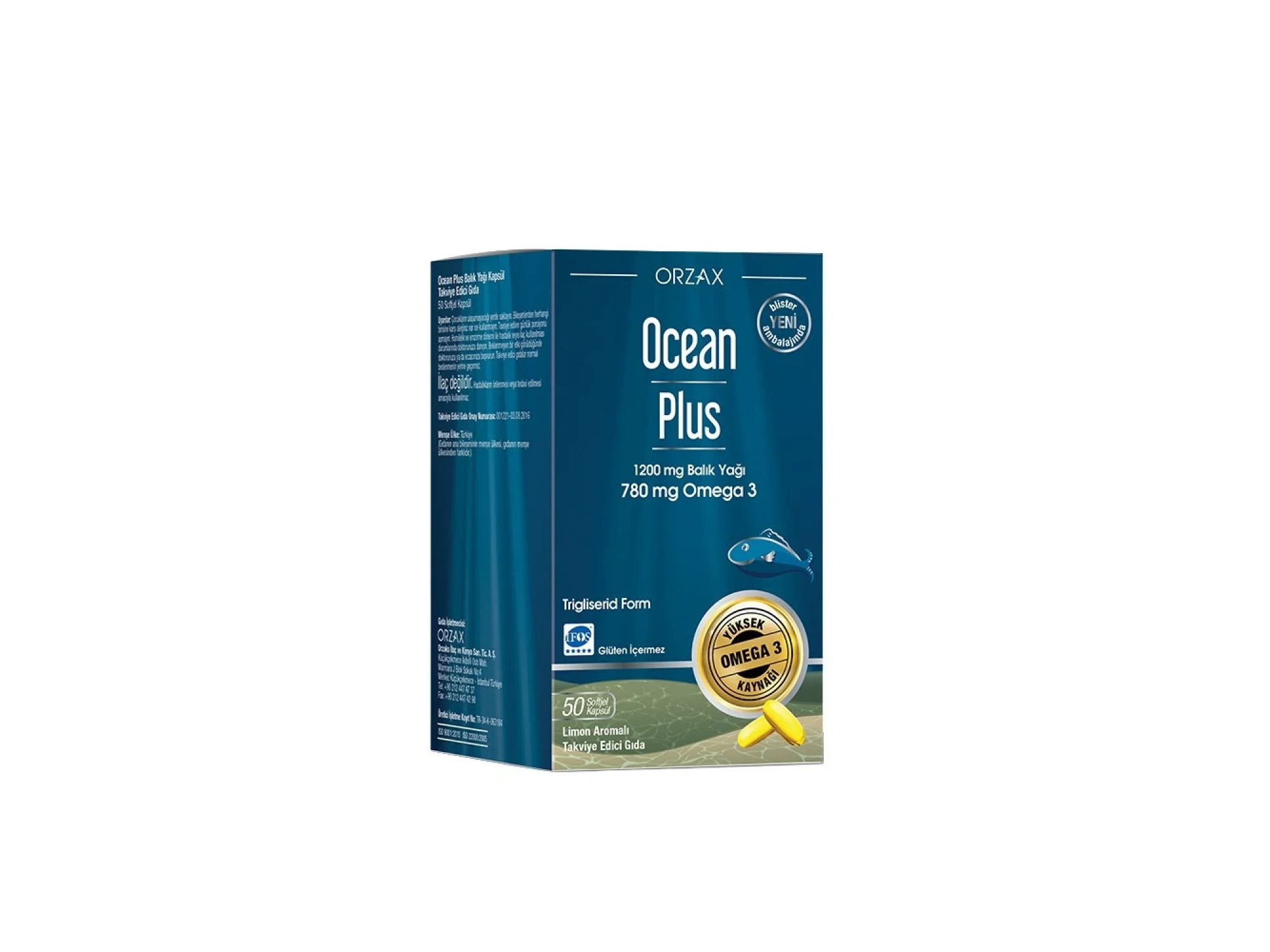 Ocean Plus 1200 mg 50 Kapsül