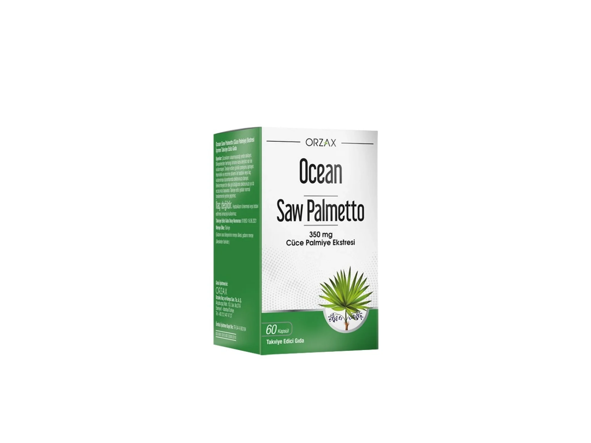 Ocean Saw Palmetto 350 mg 60 Kapsül