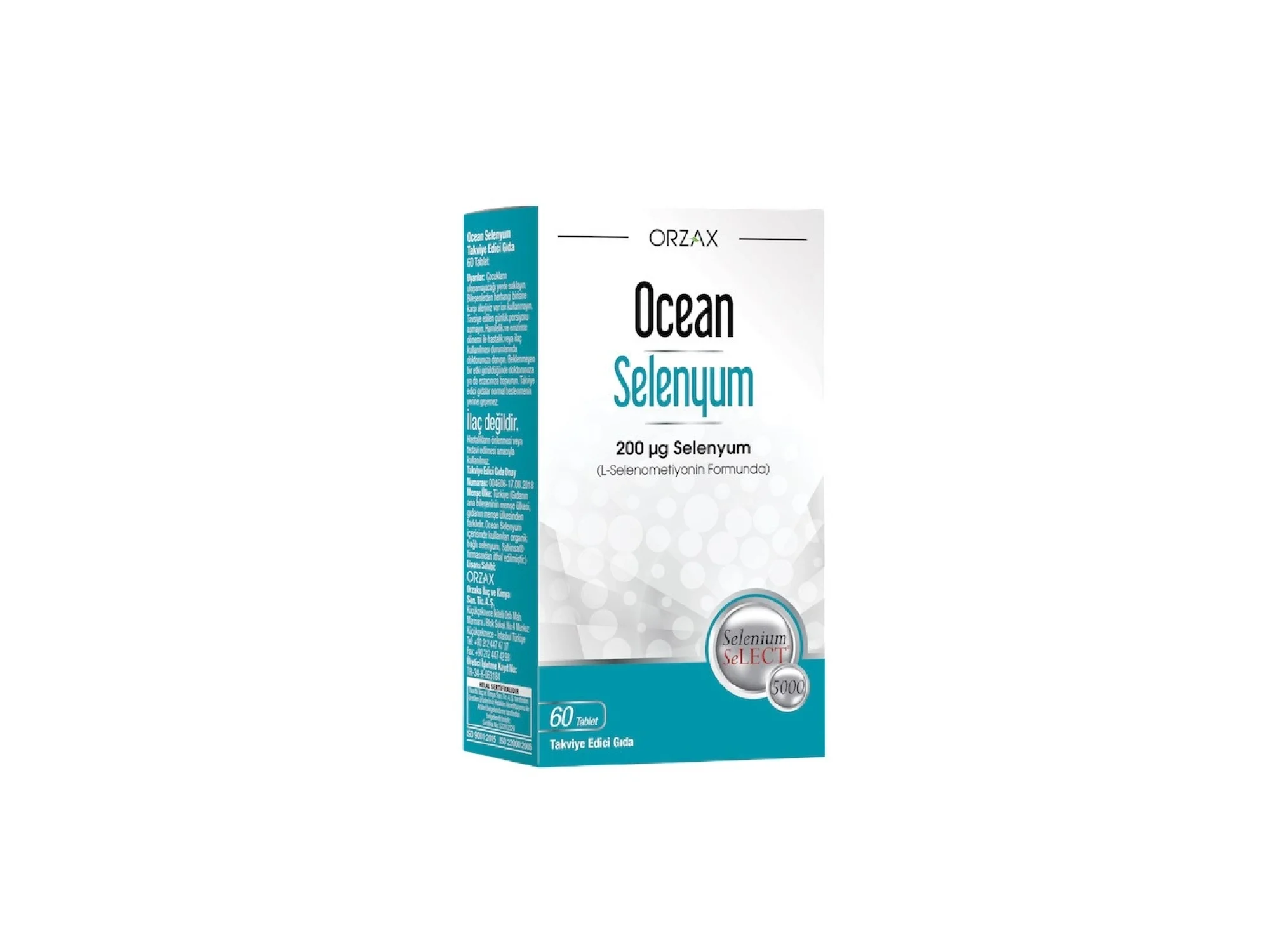 Ocean Selenyum 200 mcg 60 Tablet
