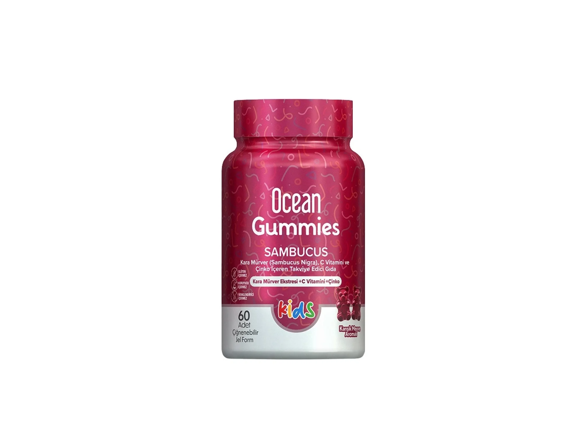 Ocean Smart Gummies Sambucus 60lı