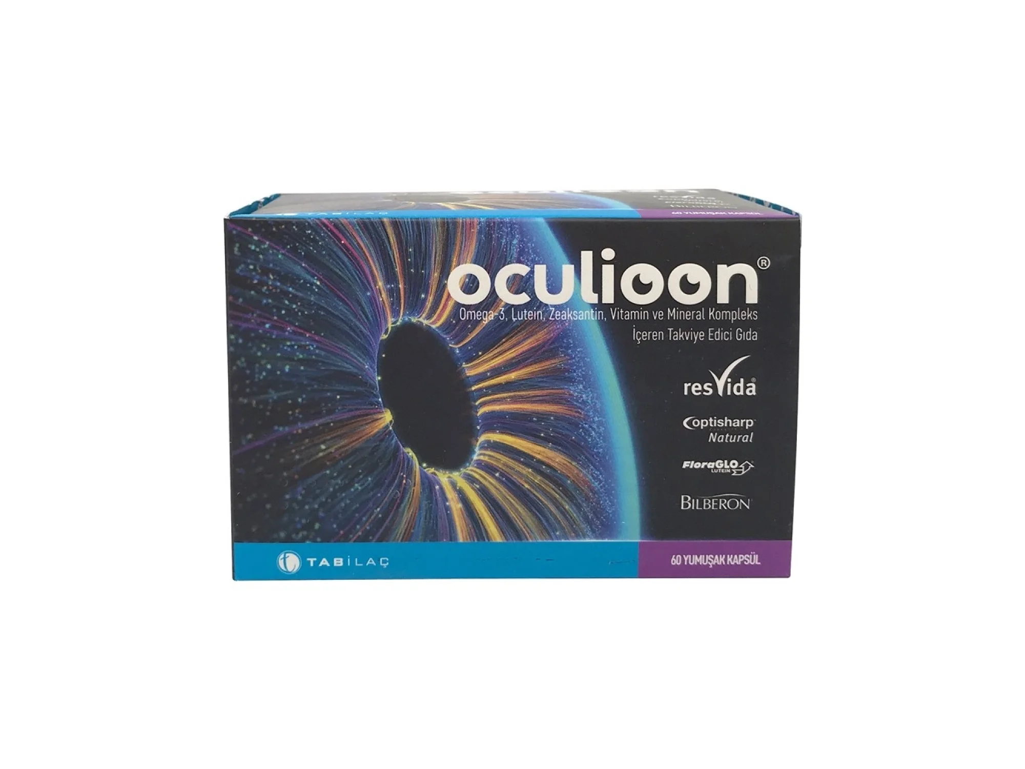 Oculioon Omega 3 Lutein Zeaksantin Vitamin ve Mineral Kompleks Kapsül 60lı