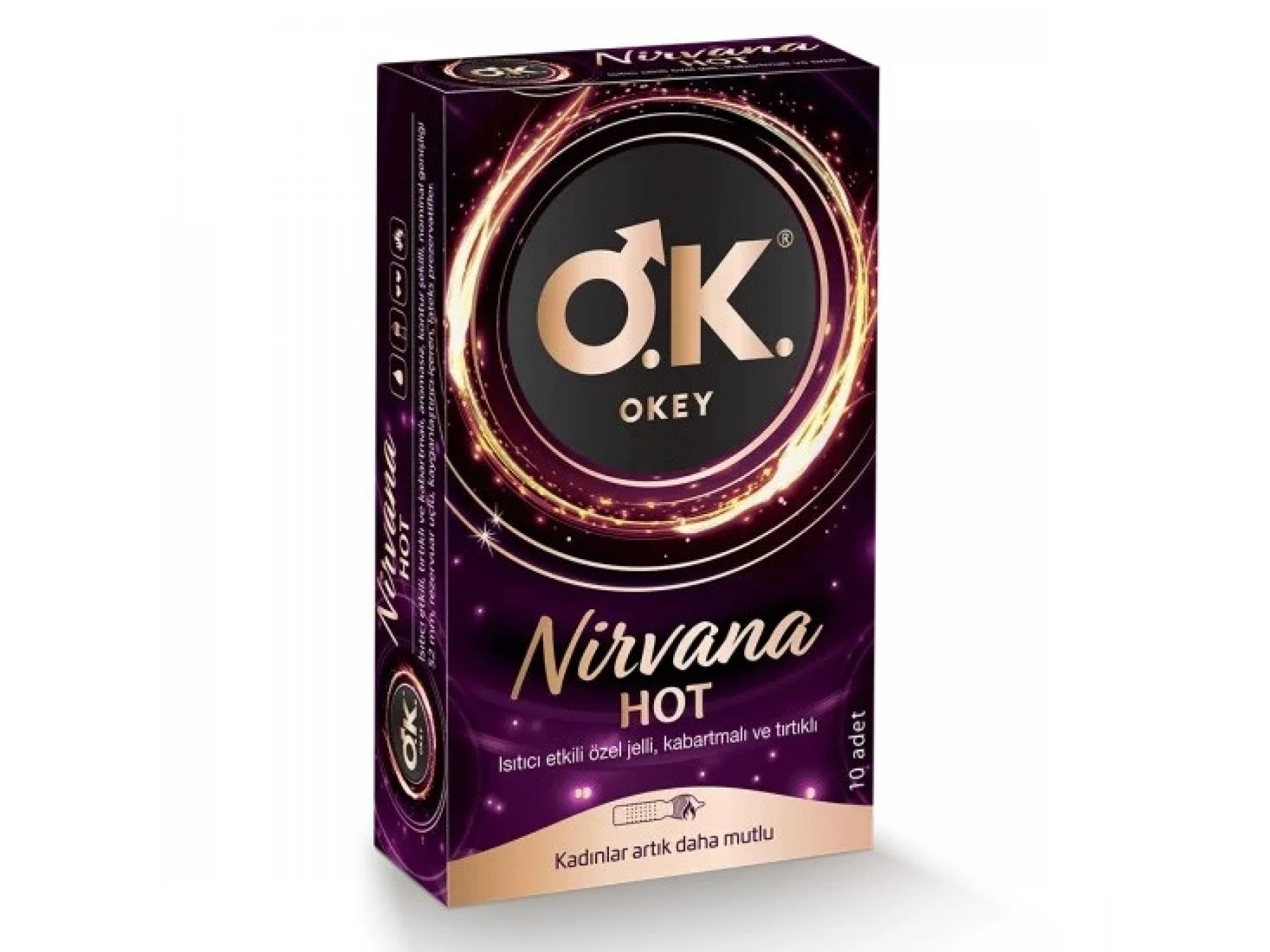 Okey Nirvana Hot Prezervatif 10lu