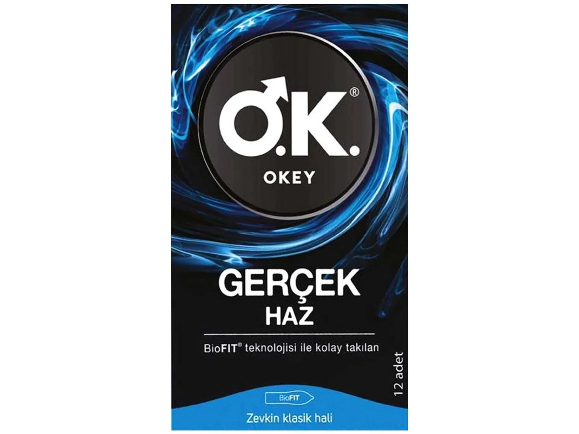 Okey Prezervatif Gerçek Haz 12li