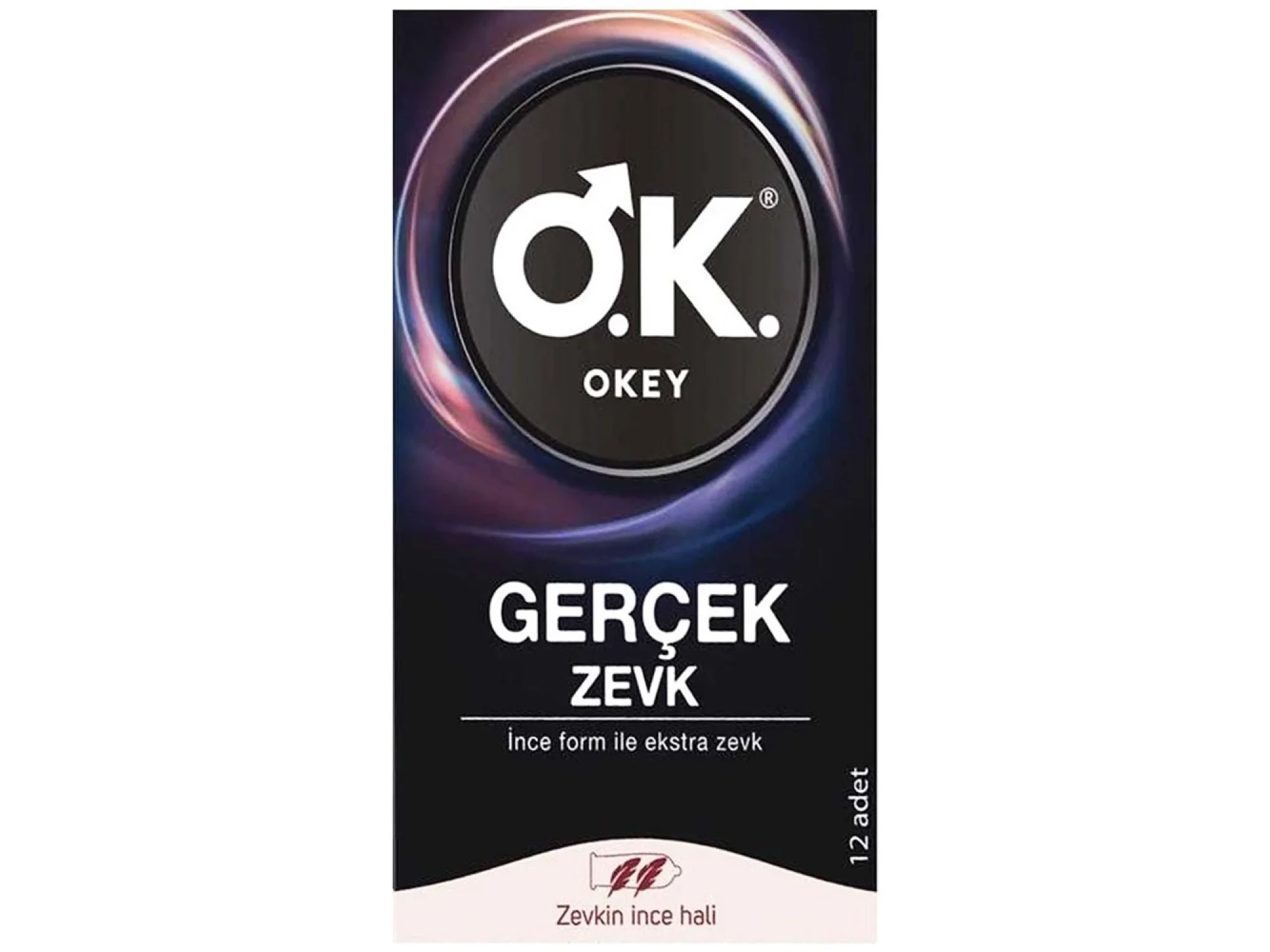 Okey Prezervatif Gerçek Zevk 12li