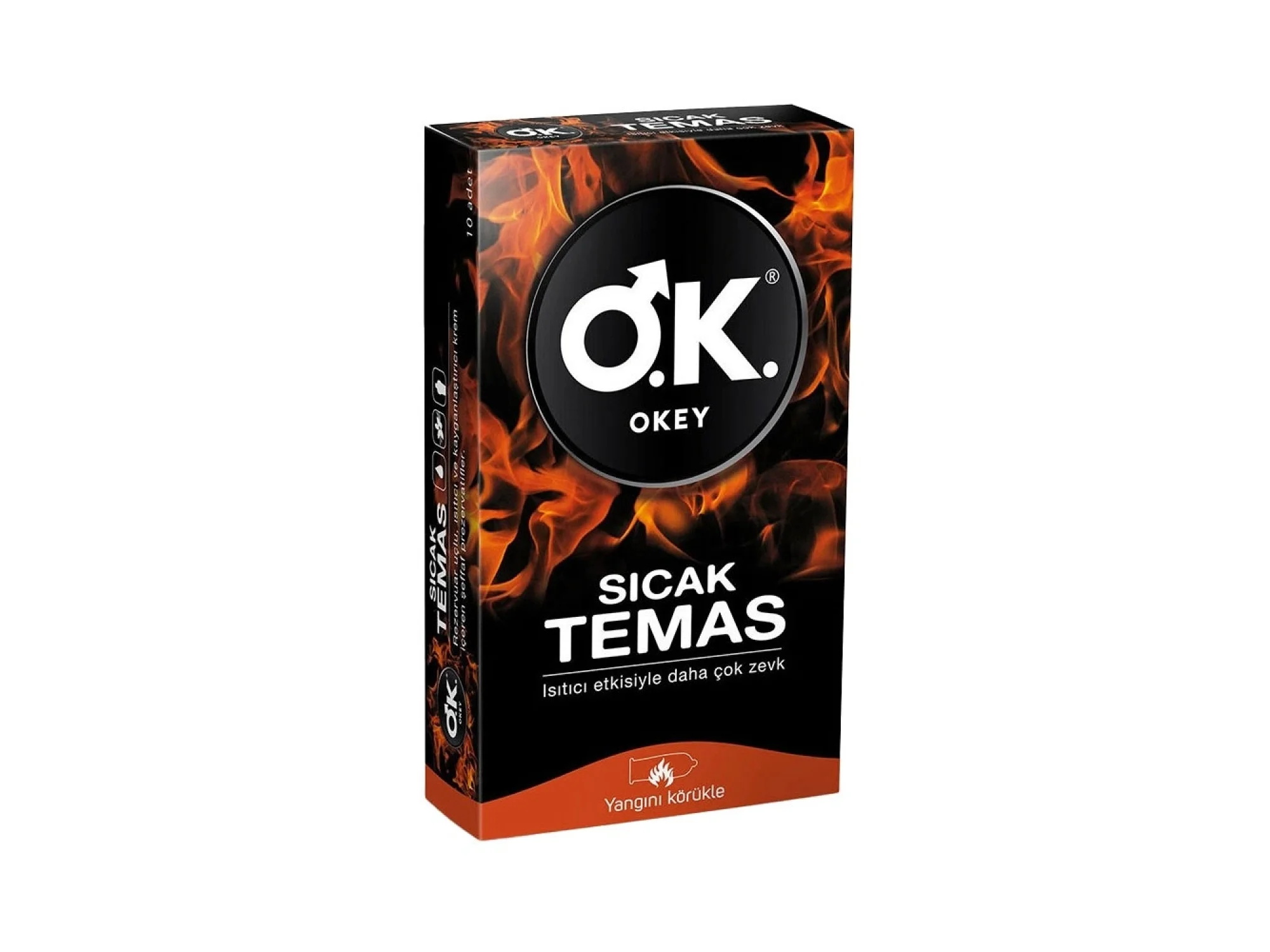 Okey Prezervatif Sıcak Temas 10lu