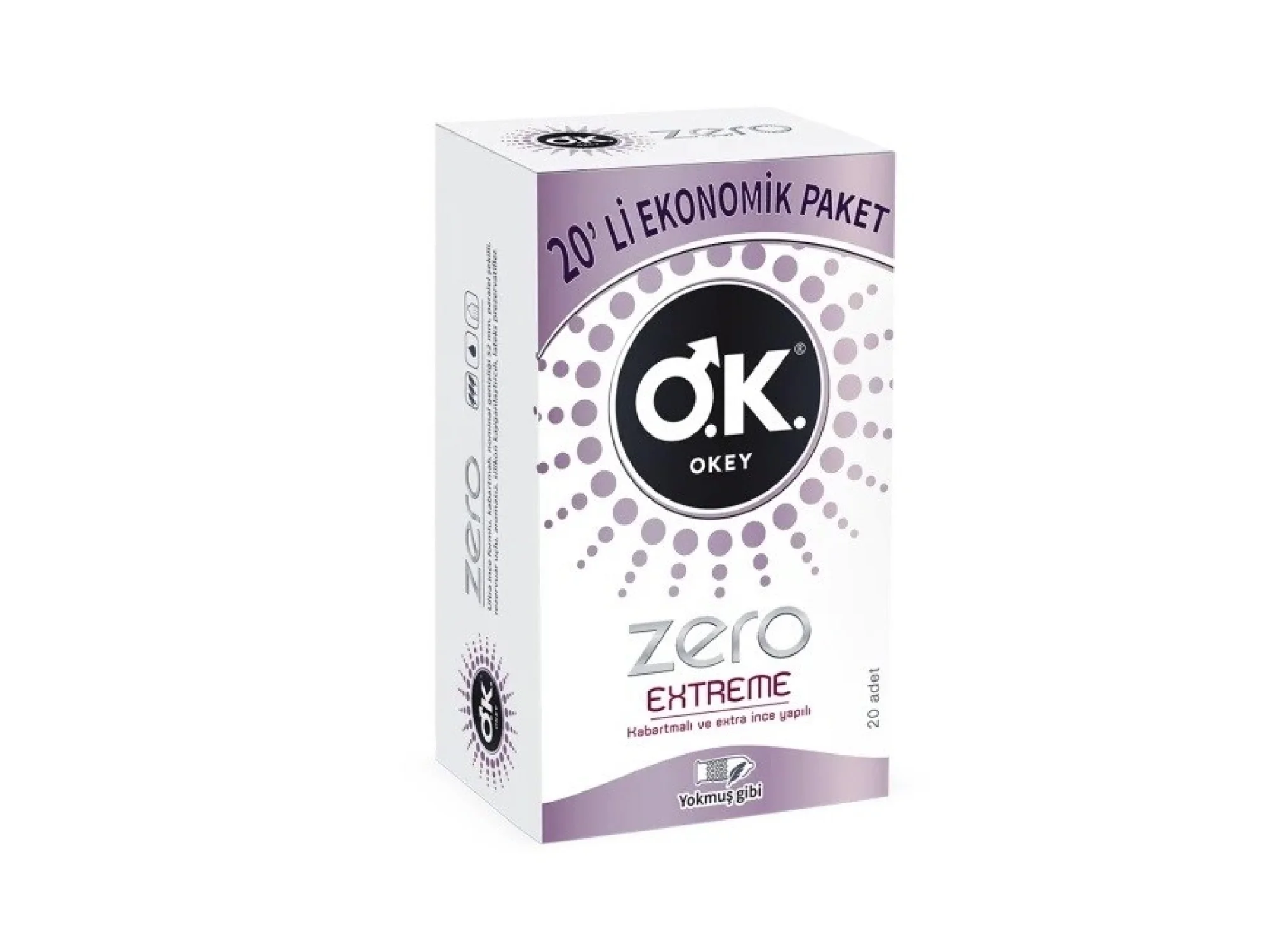 Okey Prezervatif Zero Extreme 20li