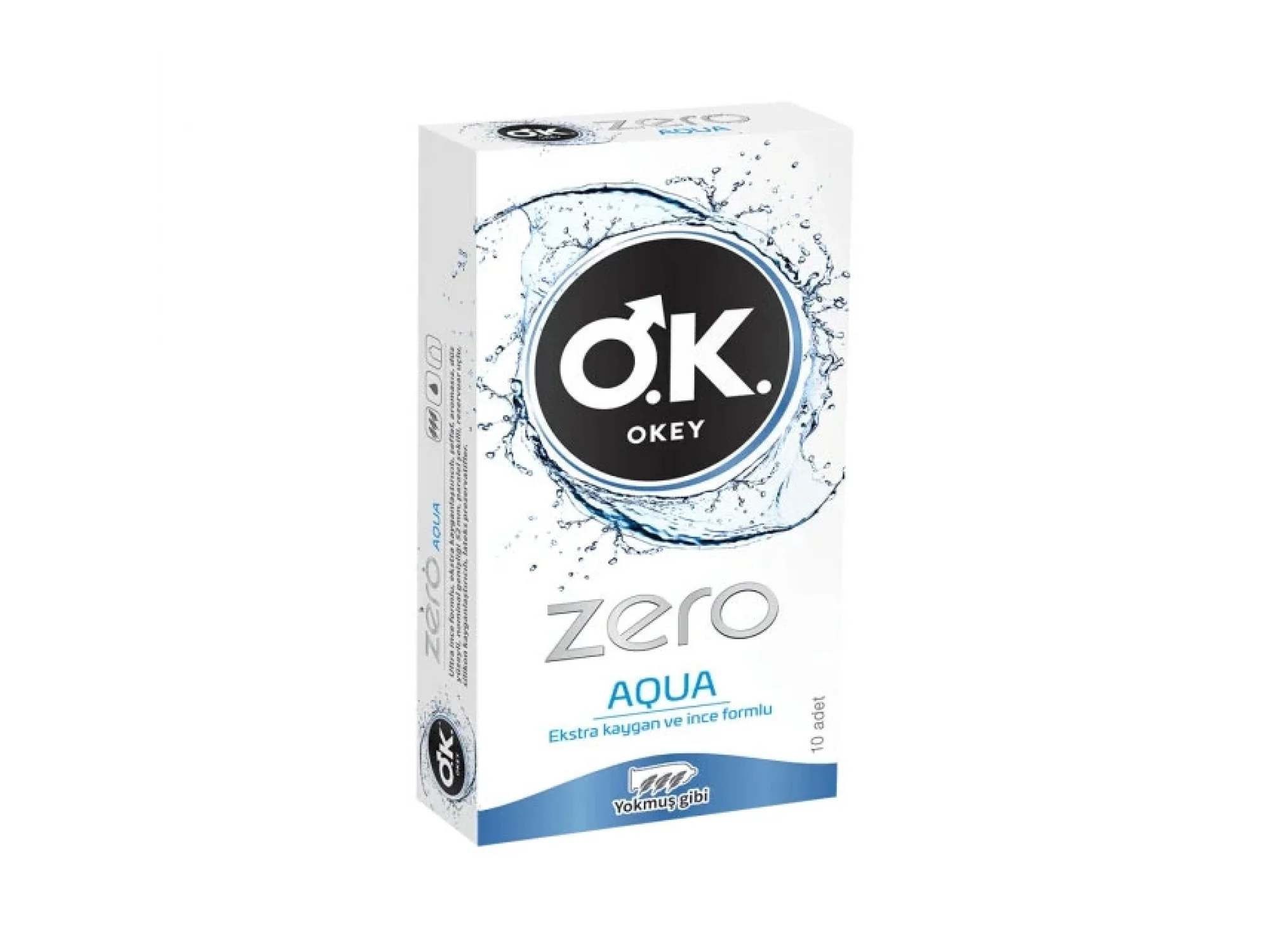 Okey Zero Aqua Prezervatif 10lu