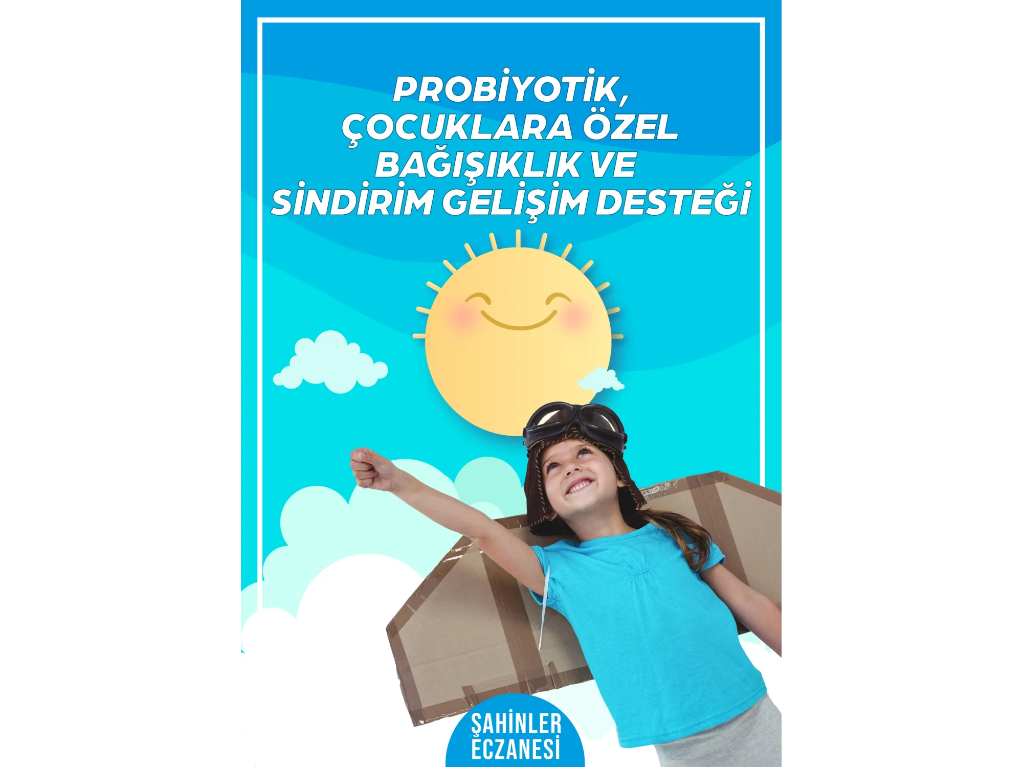 Probiyotik Çocuklara Özel Afiş & Poster