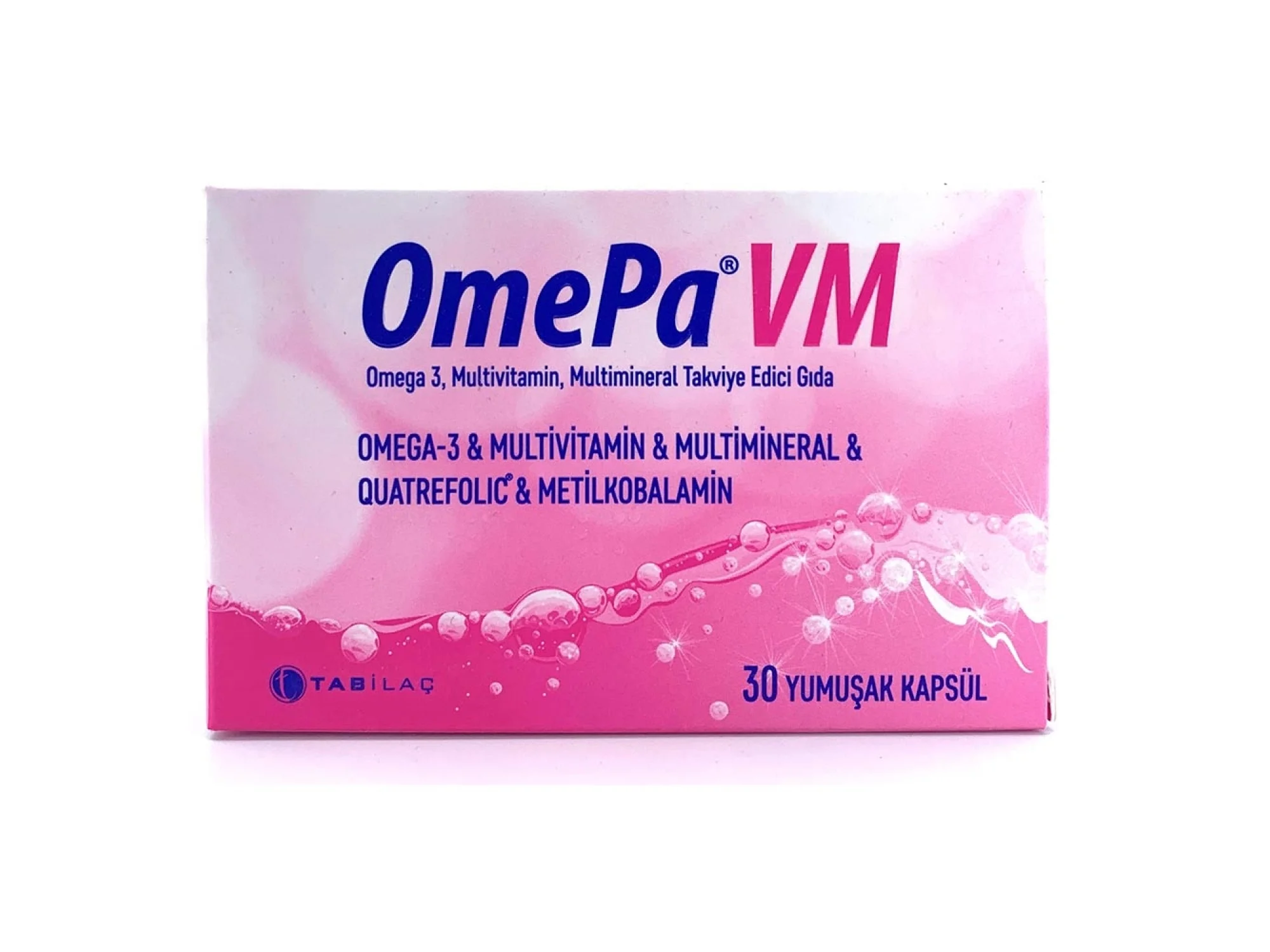 Omepa VM 30 Yumuşak Kapsül