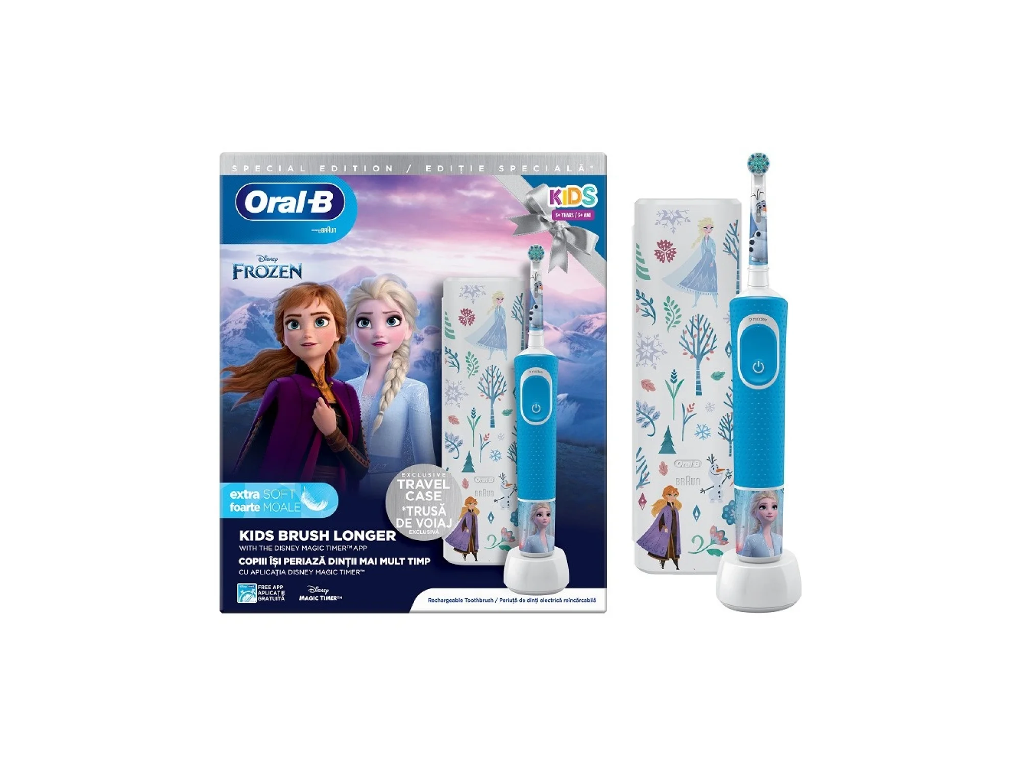 Oral-B Pro Çocuk Elektrikli Diş Fırçası Frozen Özel Sürüm