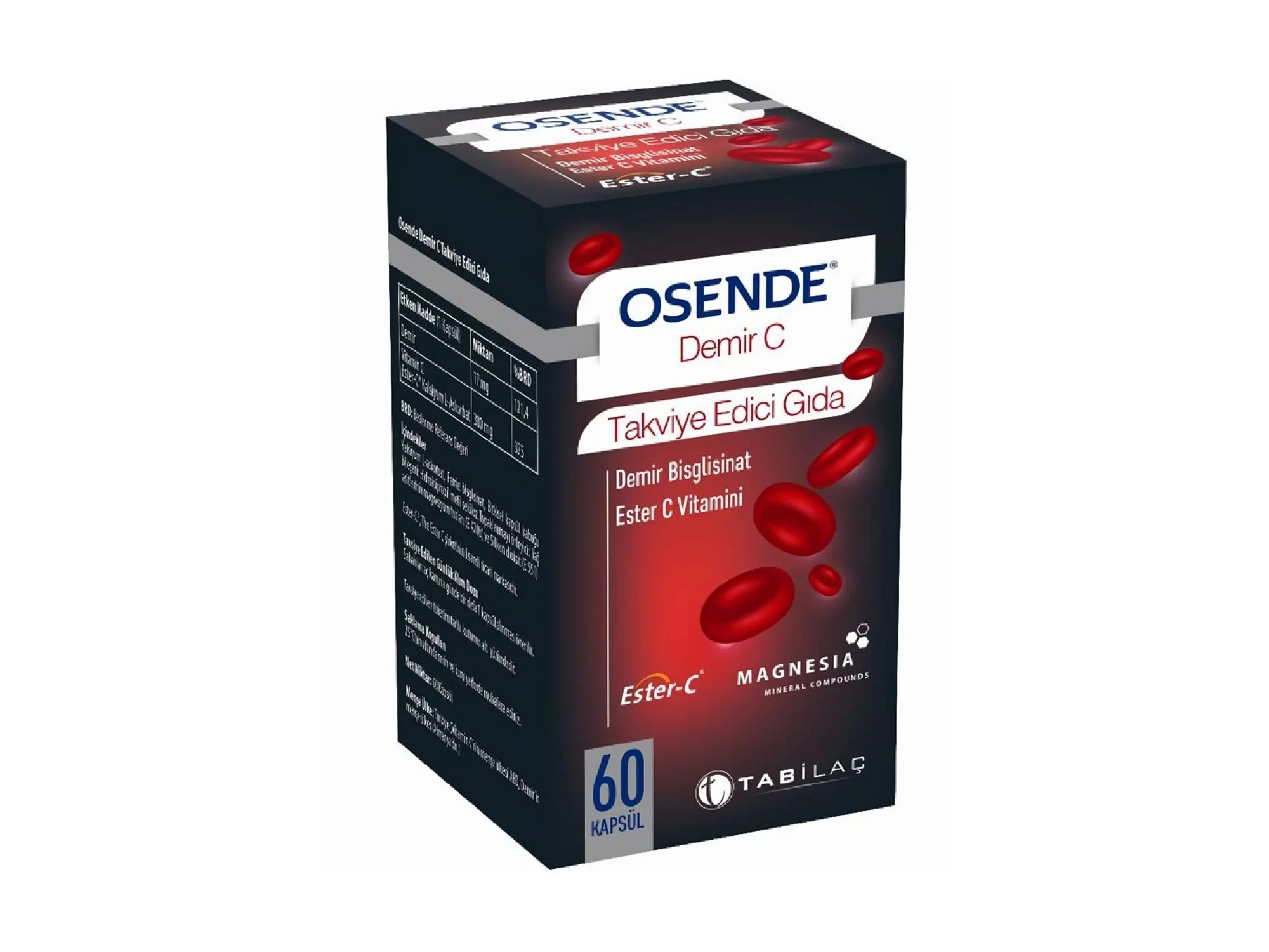 Osende Demir C 60 Kapsül