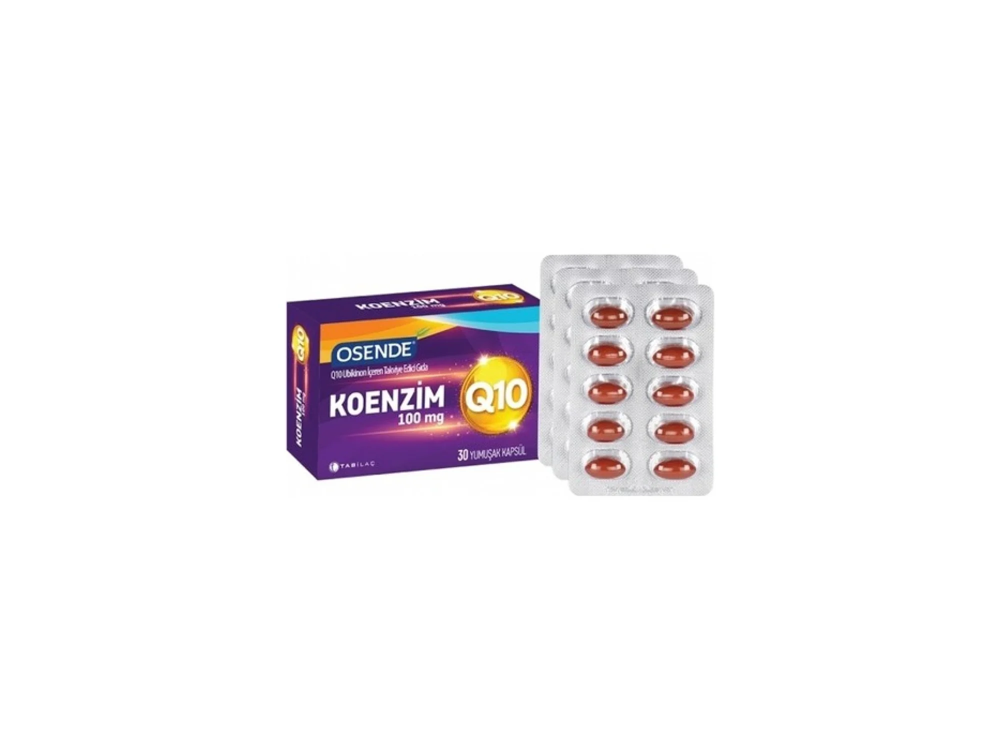 Osende Koenzim Q10 100 mg 30 Kapsül