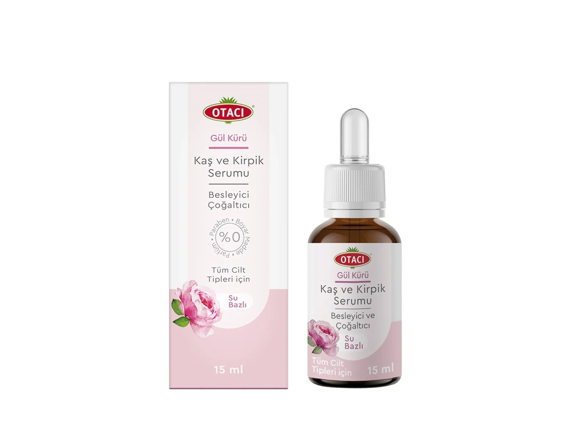 Otacı Gül Kürü Kaş  Kirpik Serumu 15 ml