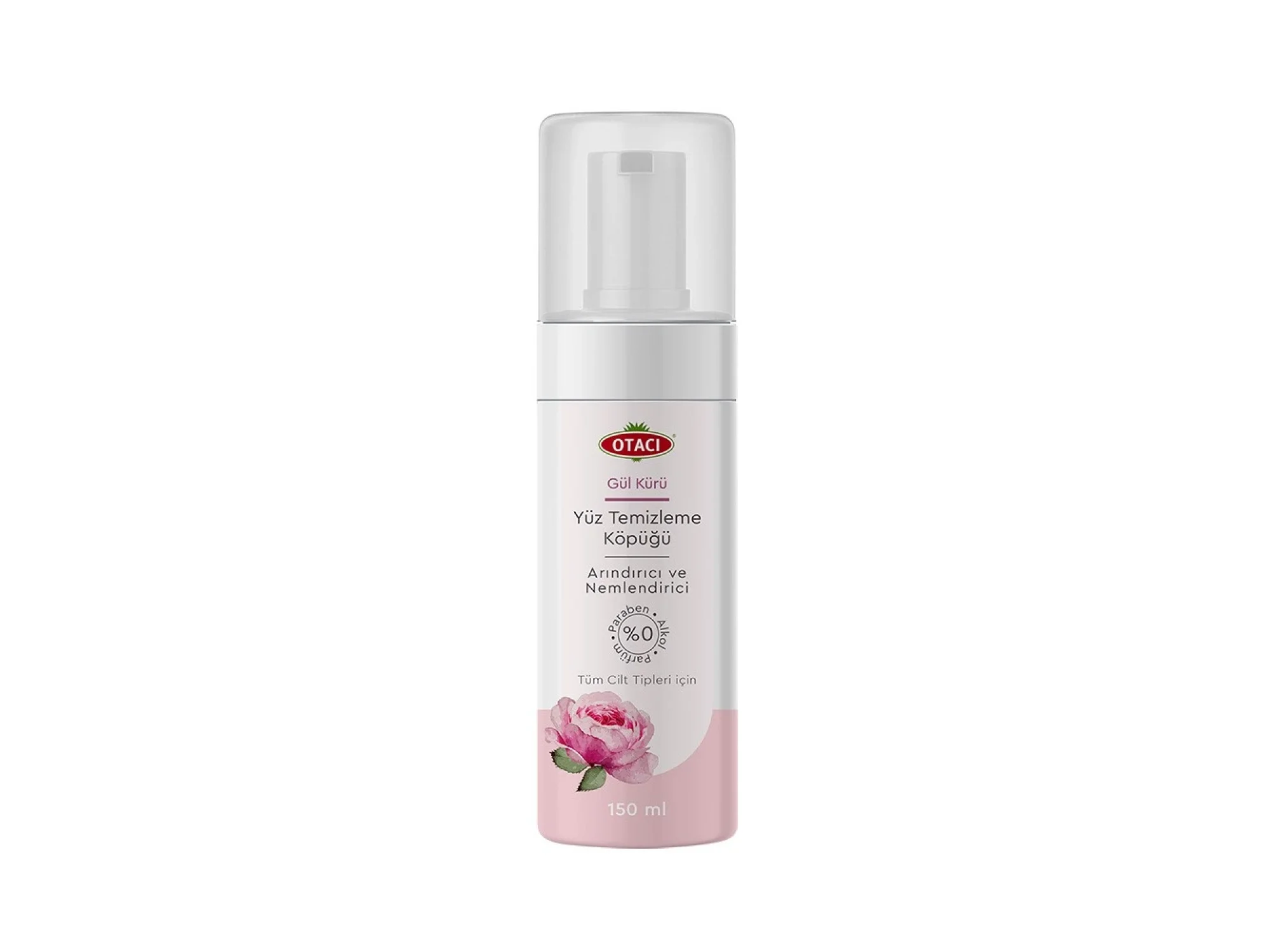 Otacı Gül Kürü Yüz Temizleme Köpüğü 150 ml