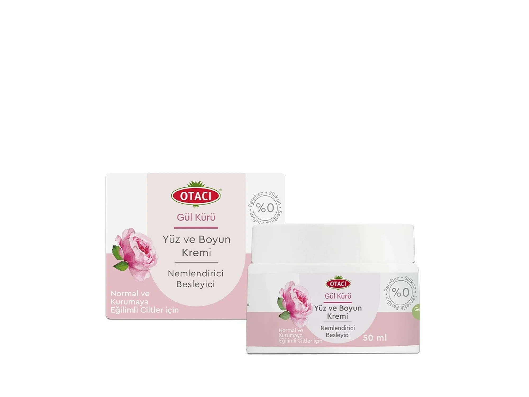 Otacı Gül Kürü Yüz ve Boyun Kremi 50 ml
