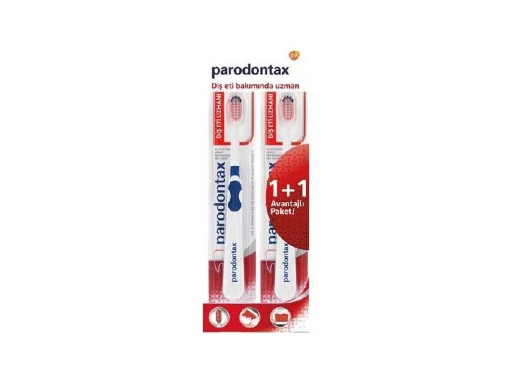 Parodontax Diş Eti Uzmanı 1+1 2li Yumuşak Diş Fırçası
