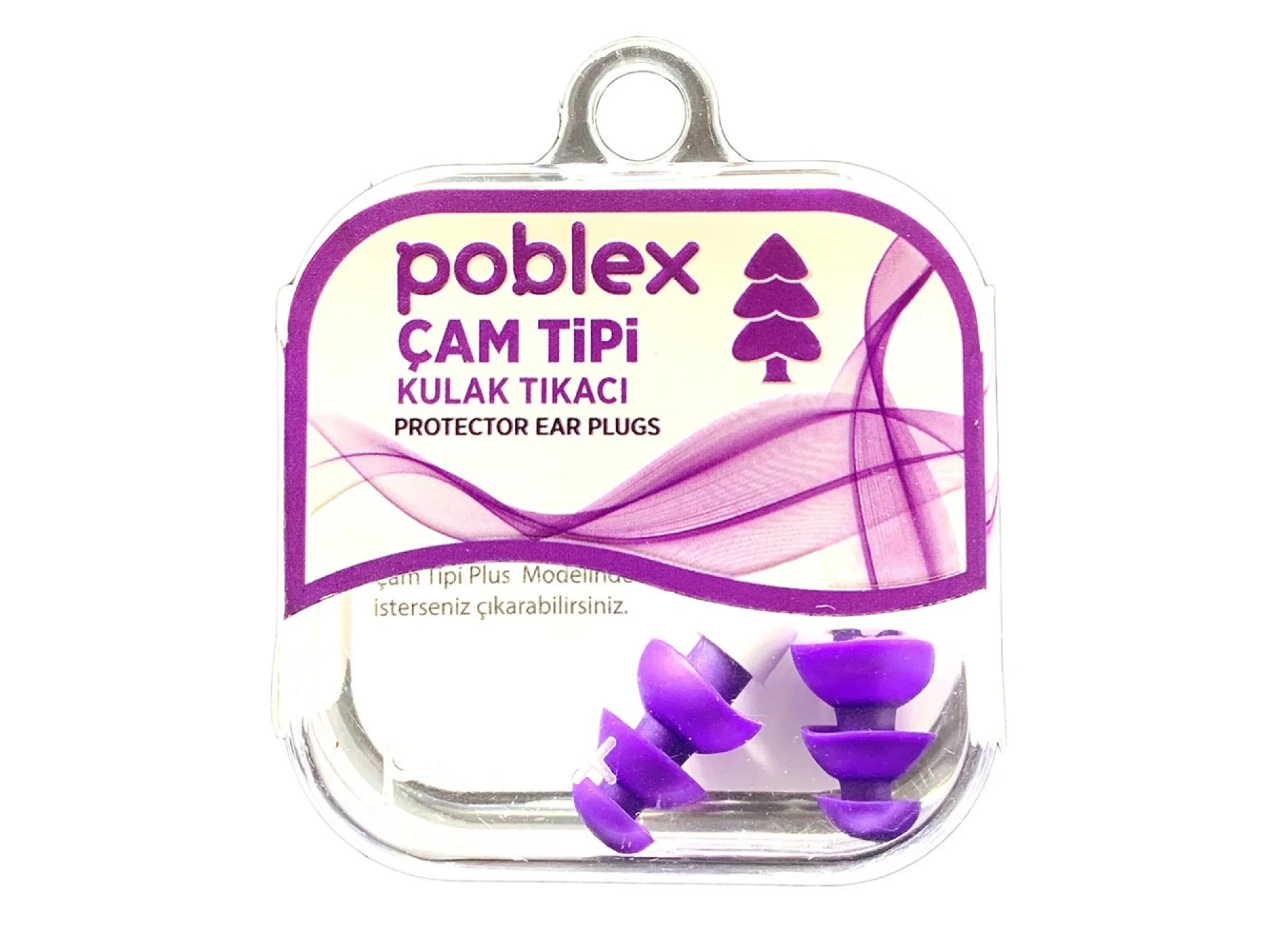 Poblex Çam Tipi Kulak Tıkacı - Large