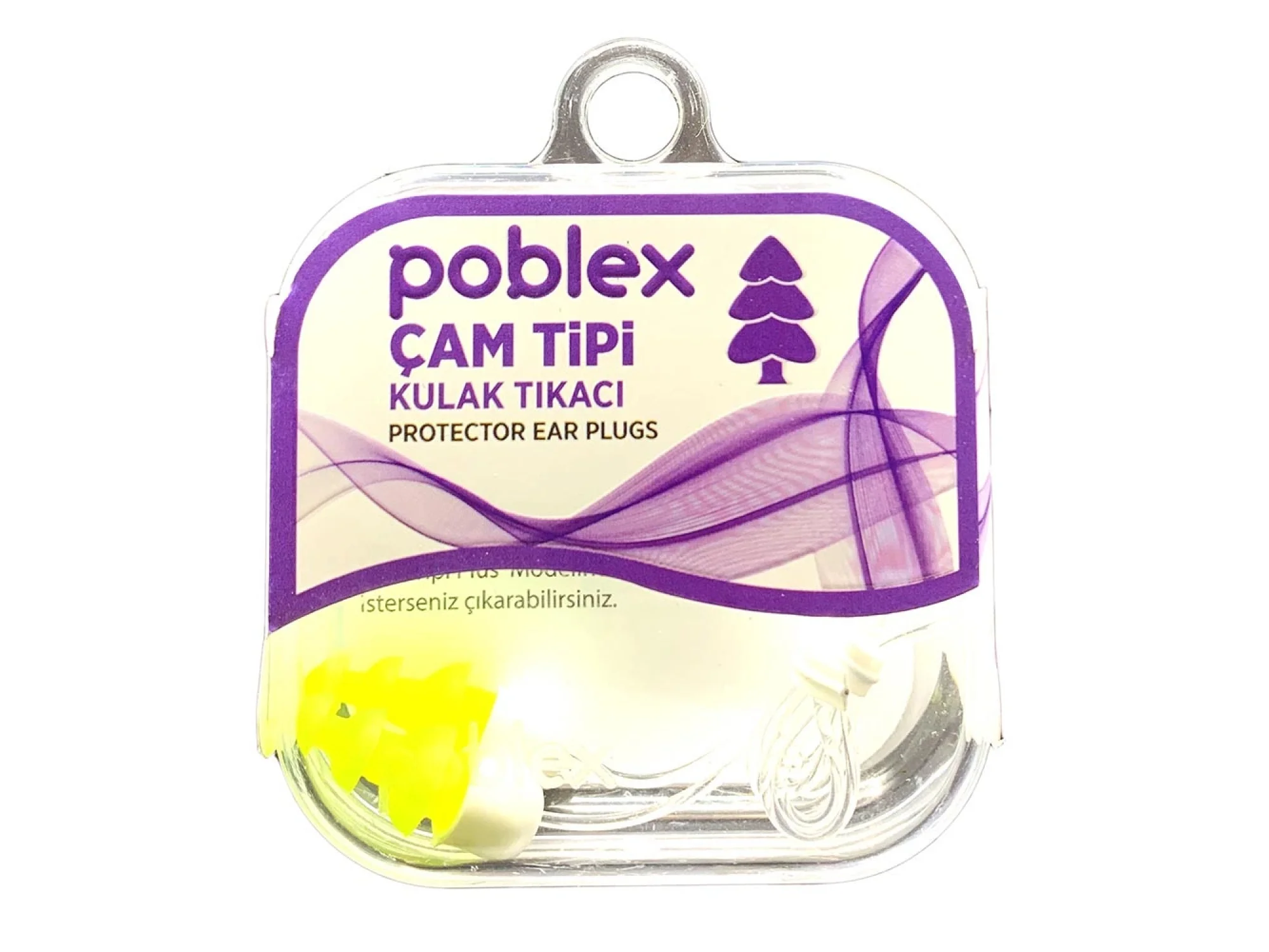 Poblex Çam Tipi Kulak Tıkacı - Small