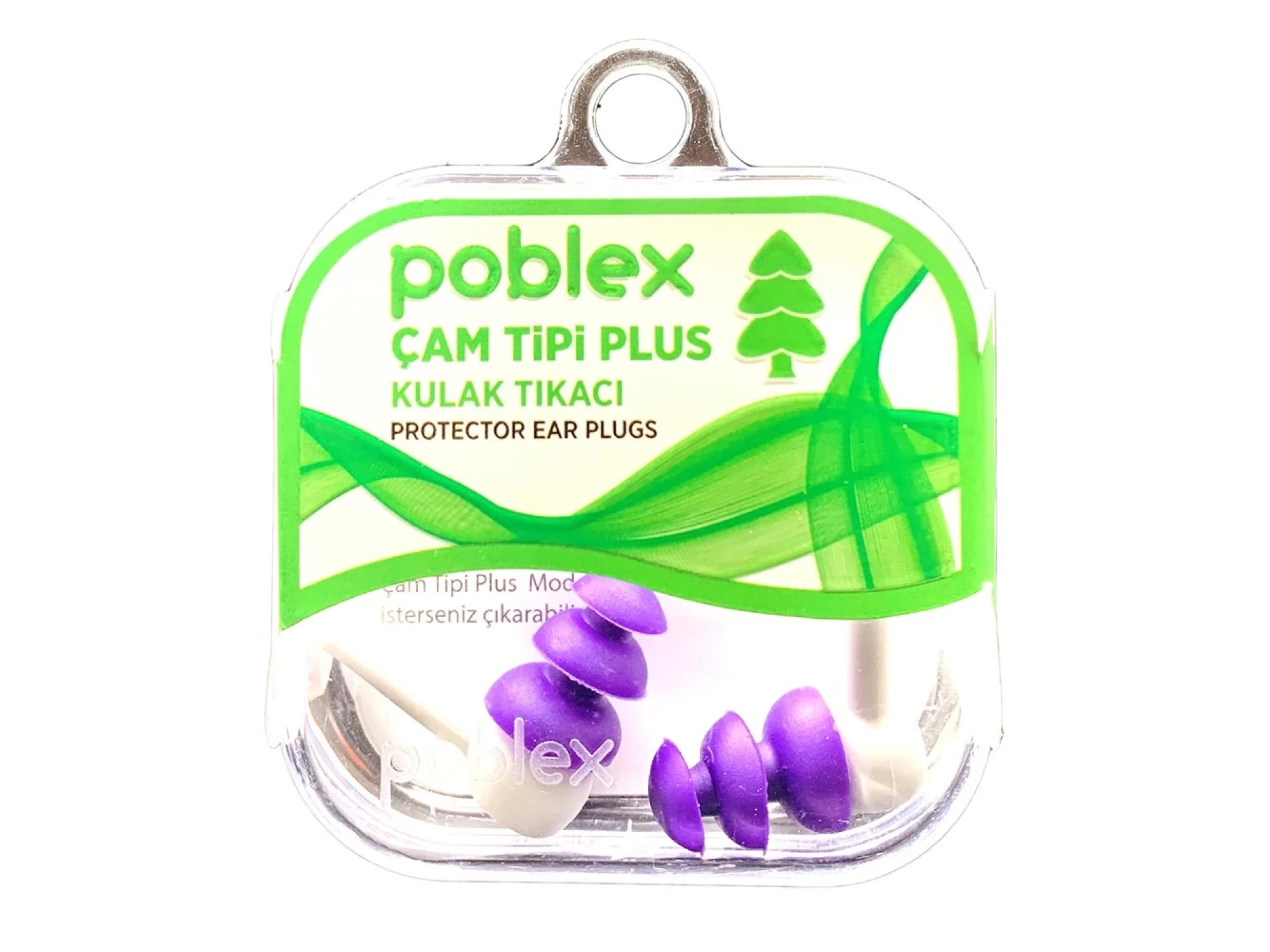 Poblex Çam Tipi Plus Kulak Tıkacı - Large
