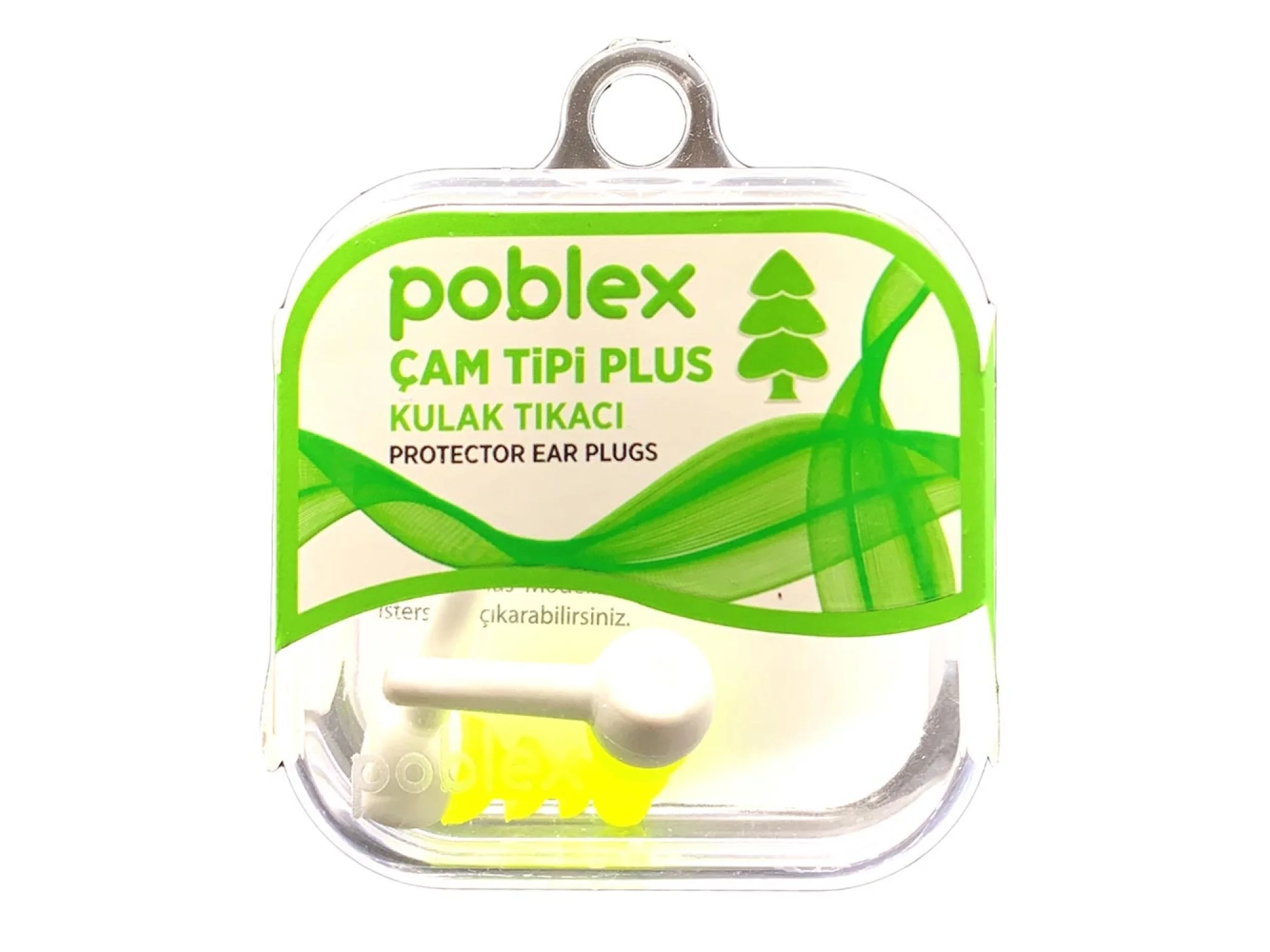 Poblex Çam Tipi Plus Kulak Tıkacı - Small