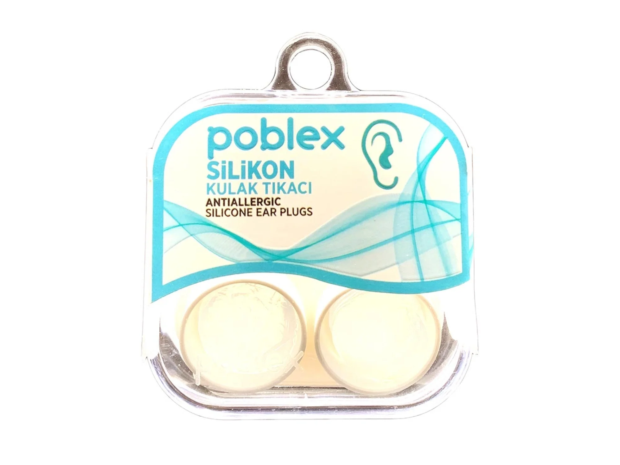 Poblex Silikon Kulak Tıkacı 2li