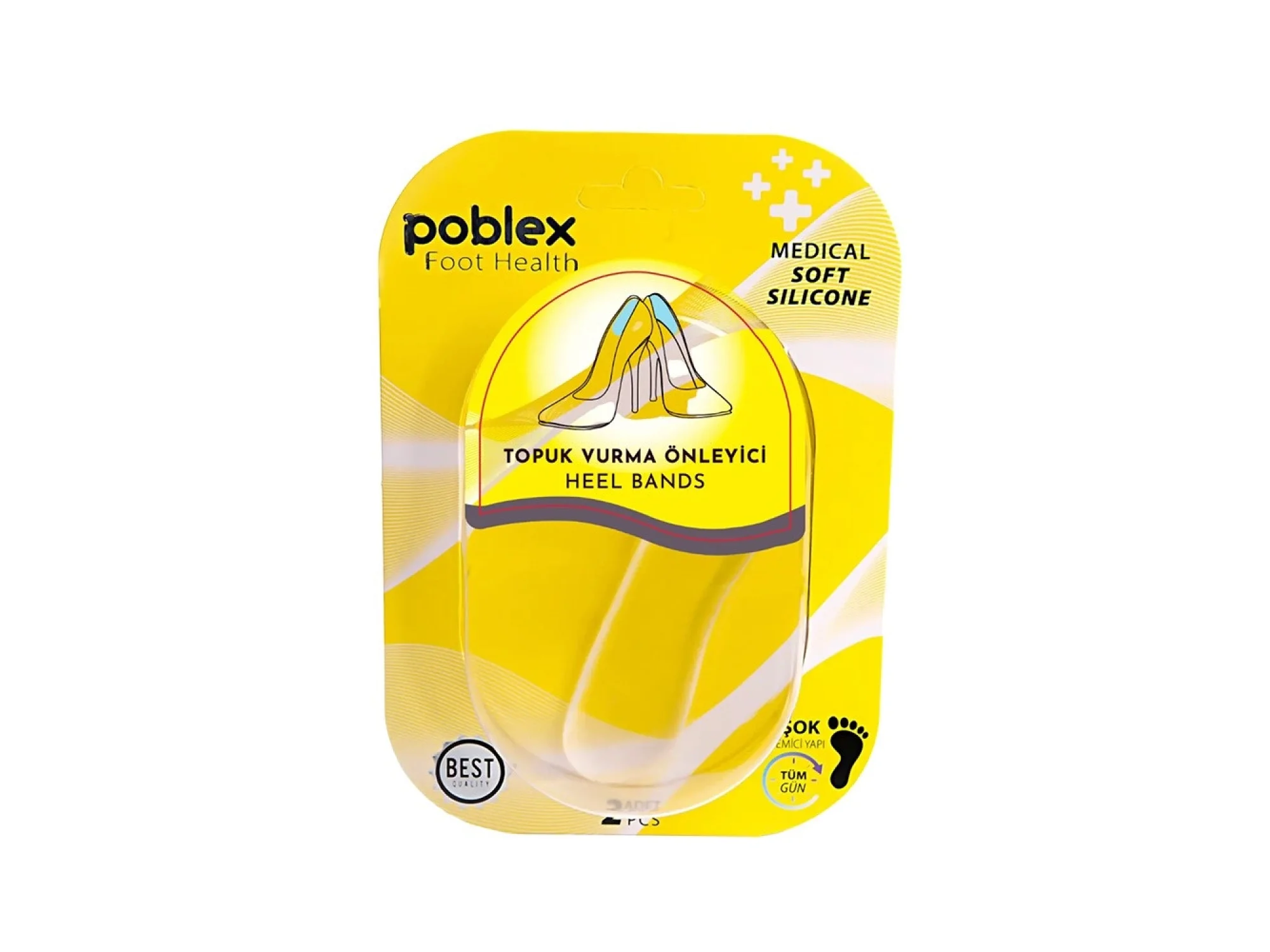 Poblex Yapışkanlı Topuk Vurma Önleyici