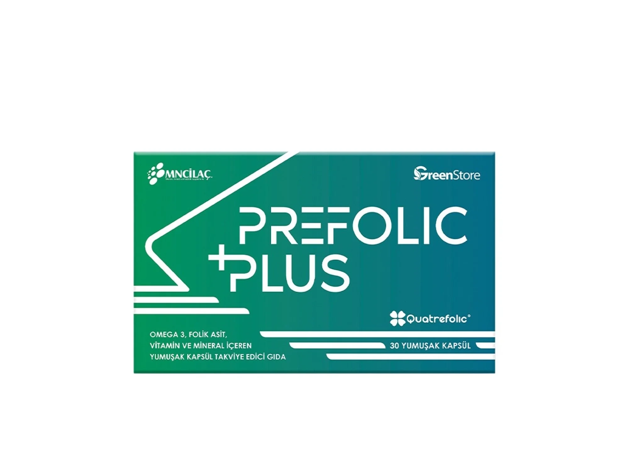 Prefolic Plus 30 Yumuşak Kapsül