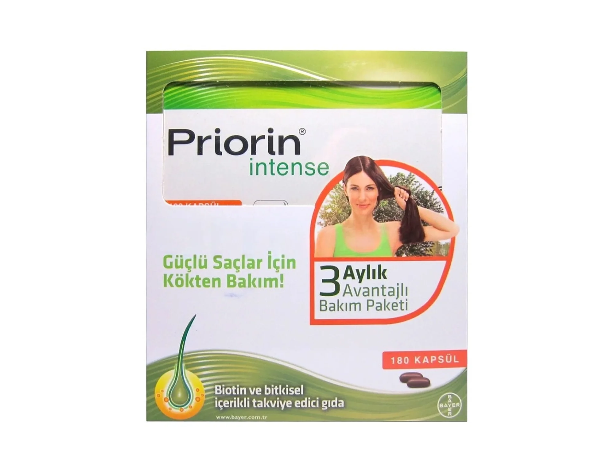 Priorin Intense Avantajlı Paket 120 + 60 Kapsül