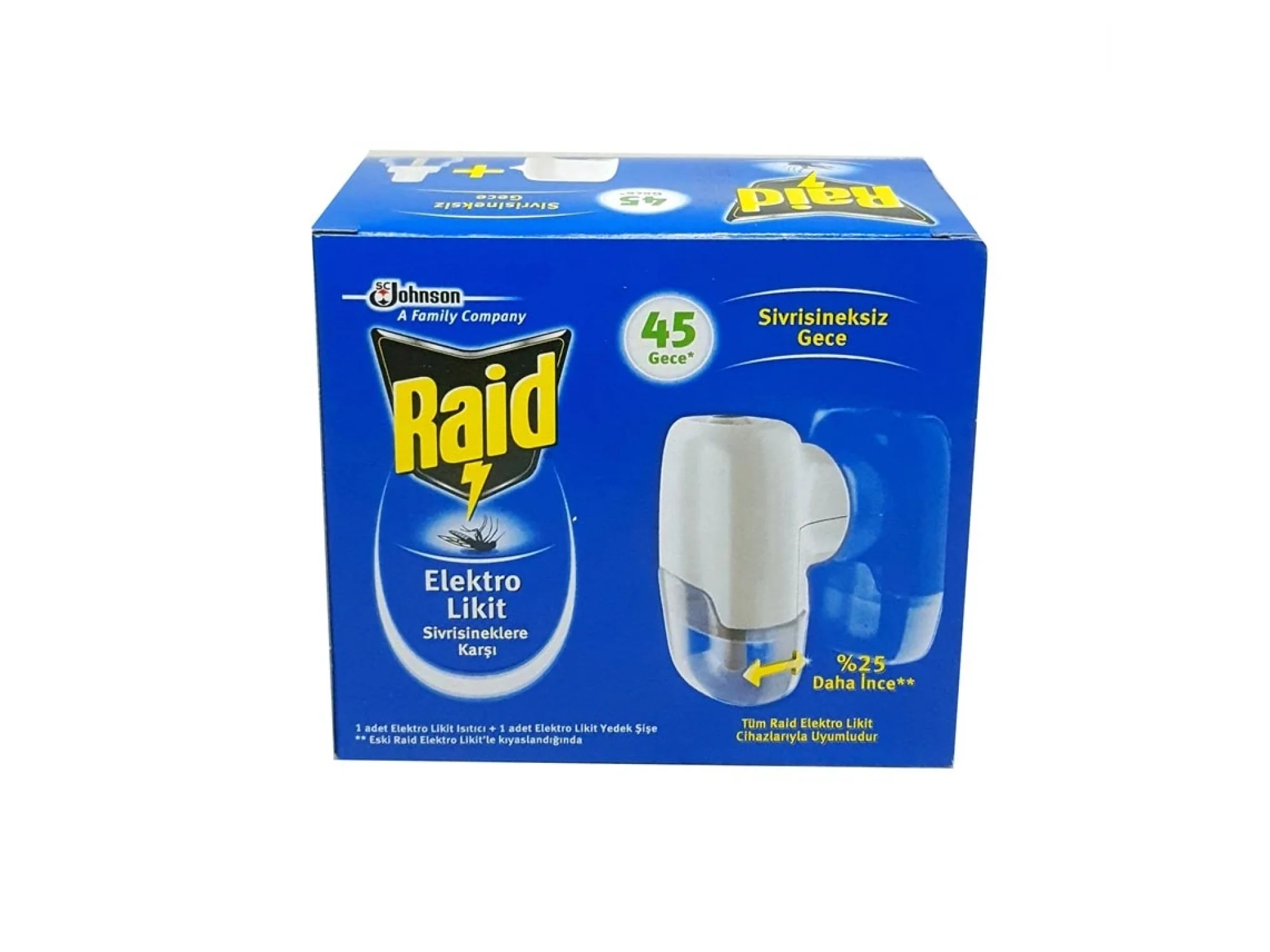 Raid Electrolikit Yedek 45 Gece 27 ml