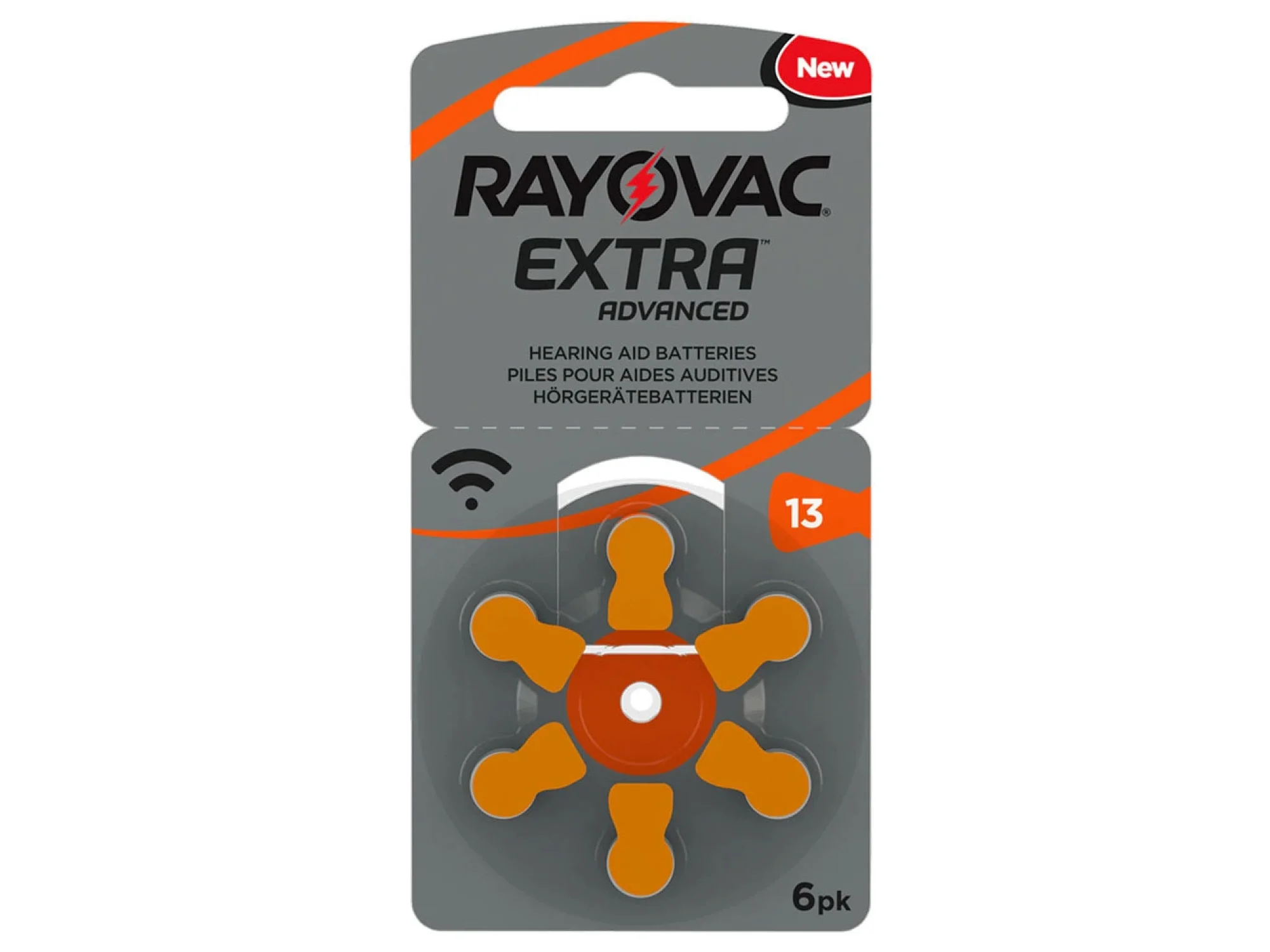 Rayovac 13 Numara İşitme Cihazı Pili 6lı