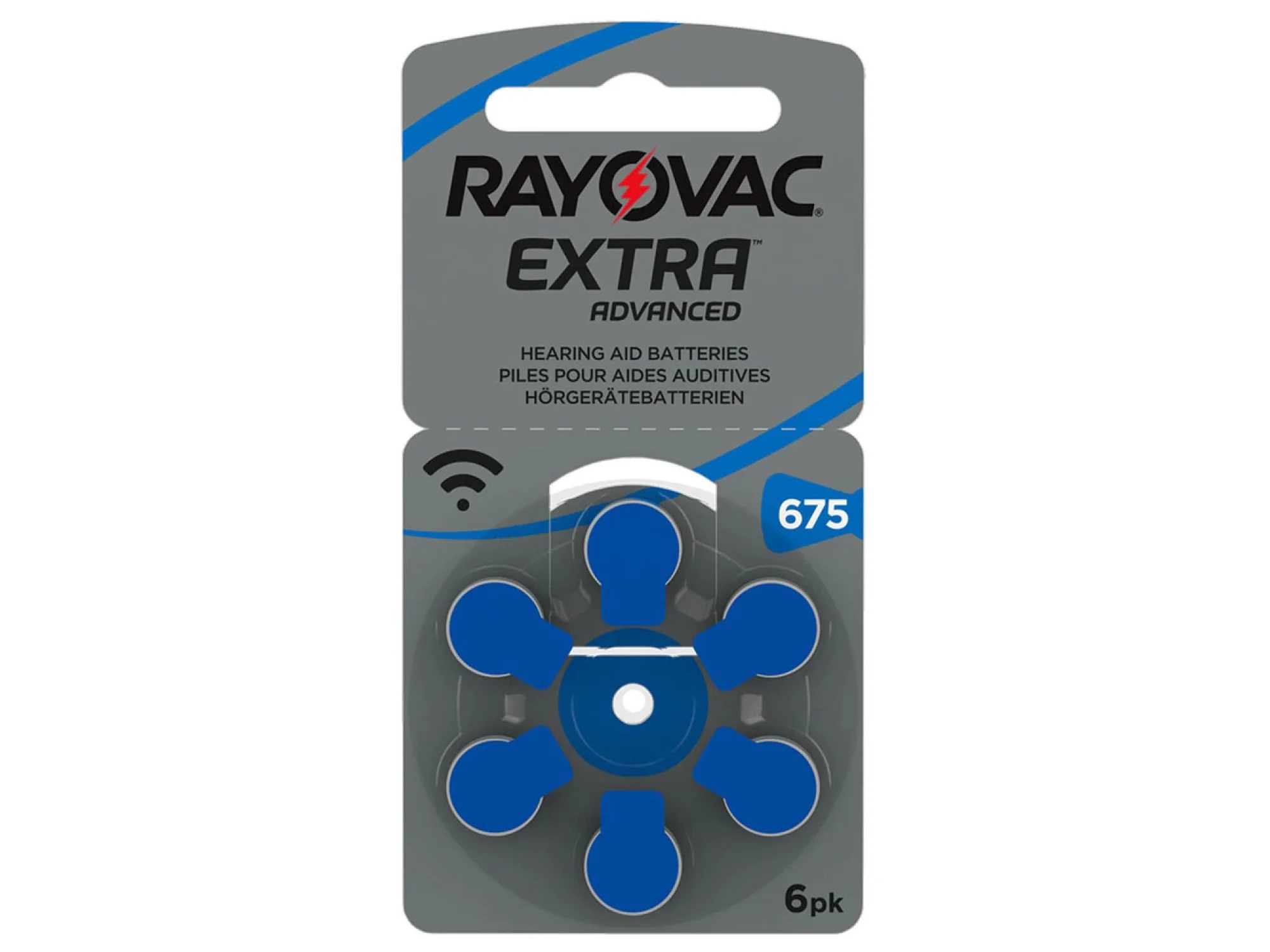 Rayovac 675 Numara İşitme Cihazı Pili 6lı