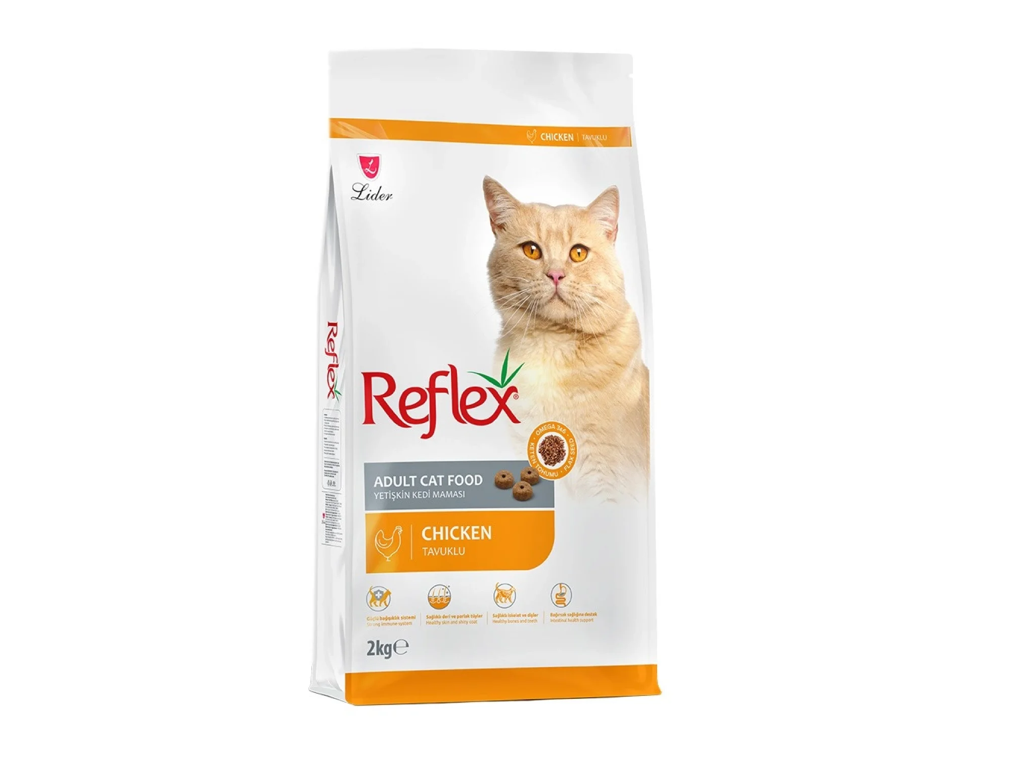 Reflex Tavuklu Yetişkin Kedi Maması 2 kg