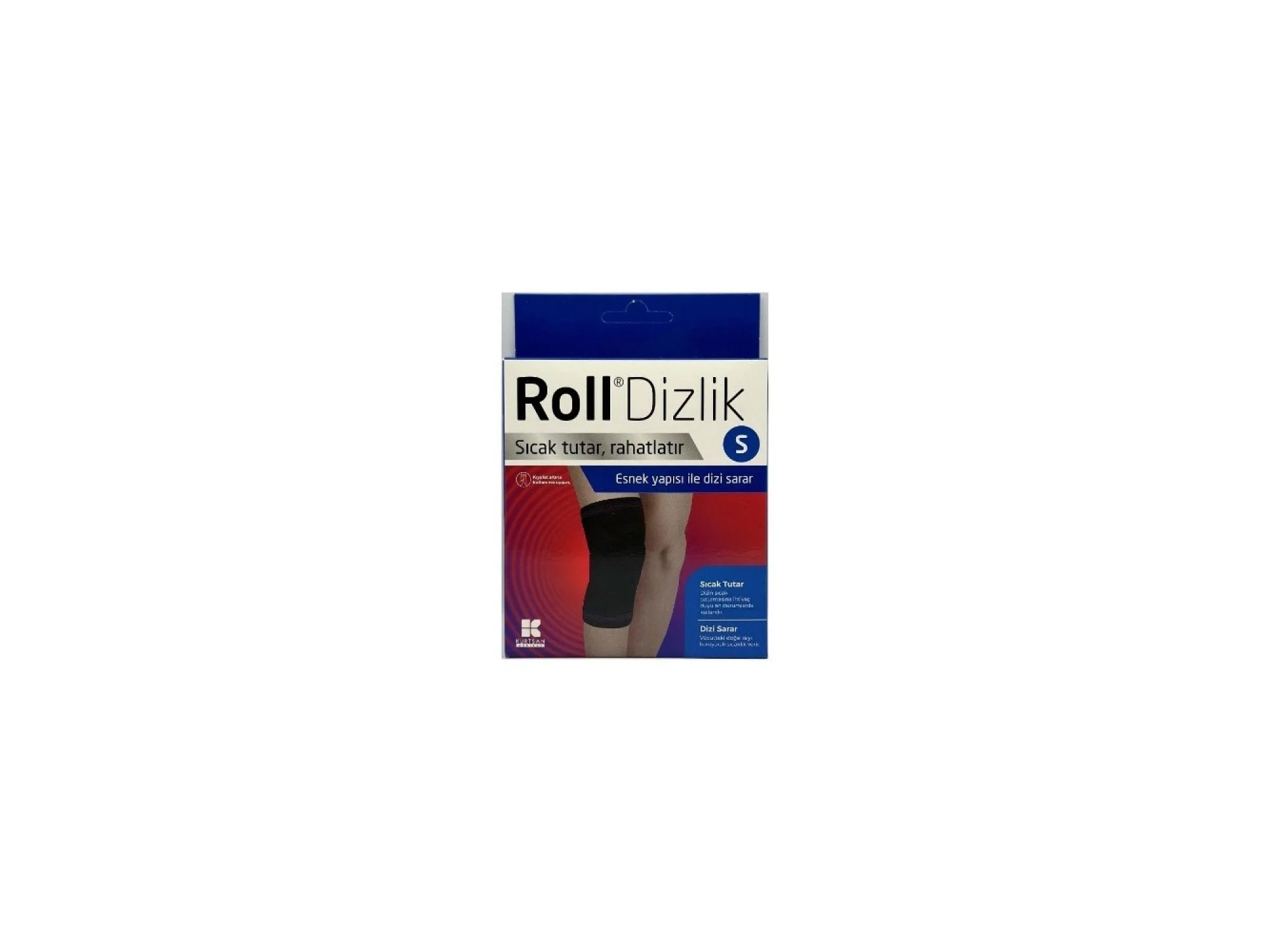 Roll Dizlik Small - Siyah