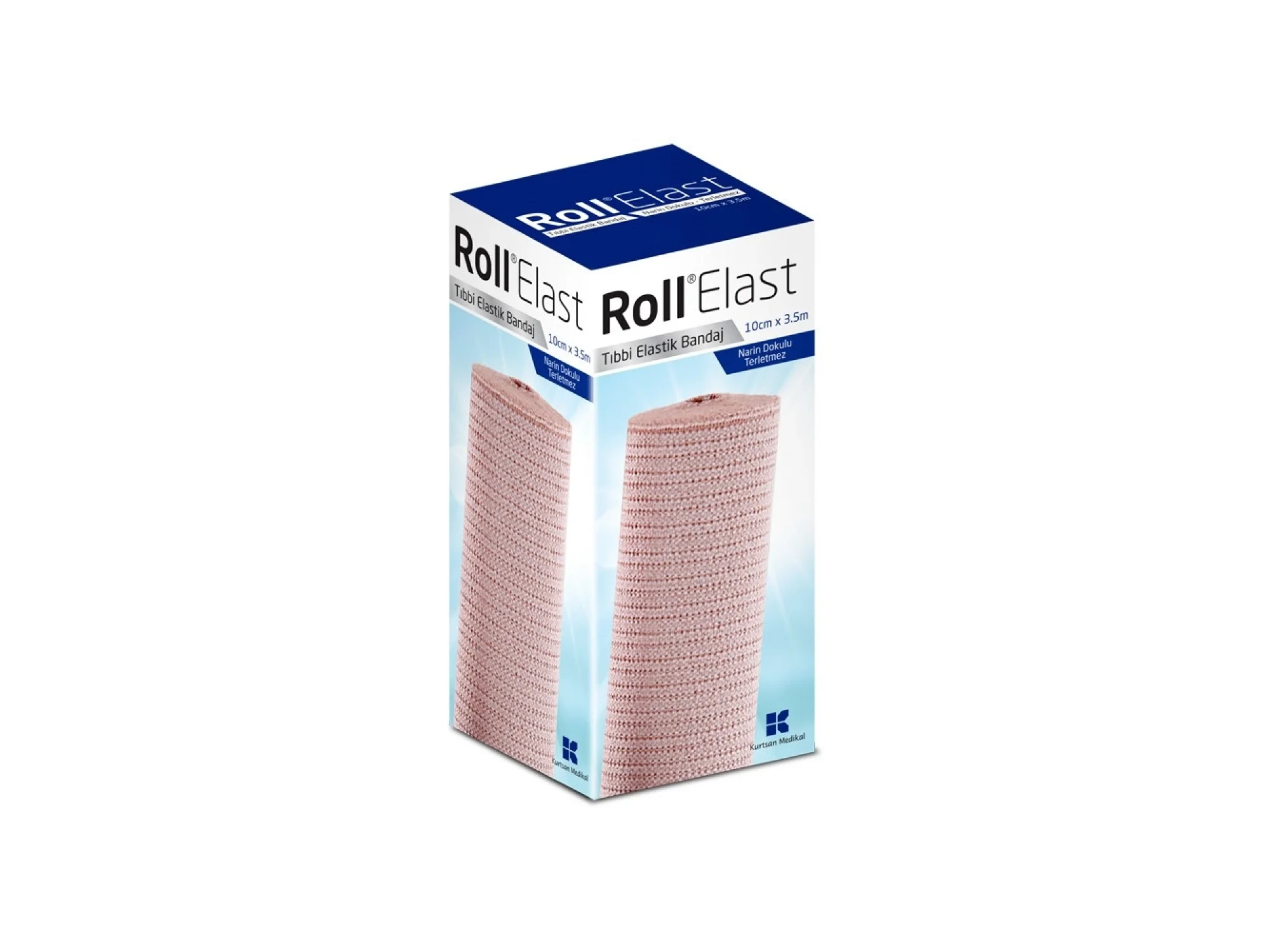 Roll Elast Bandaj Ten Rengi 10 cm x 3,5m