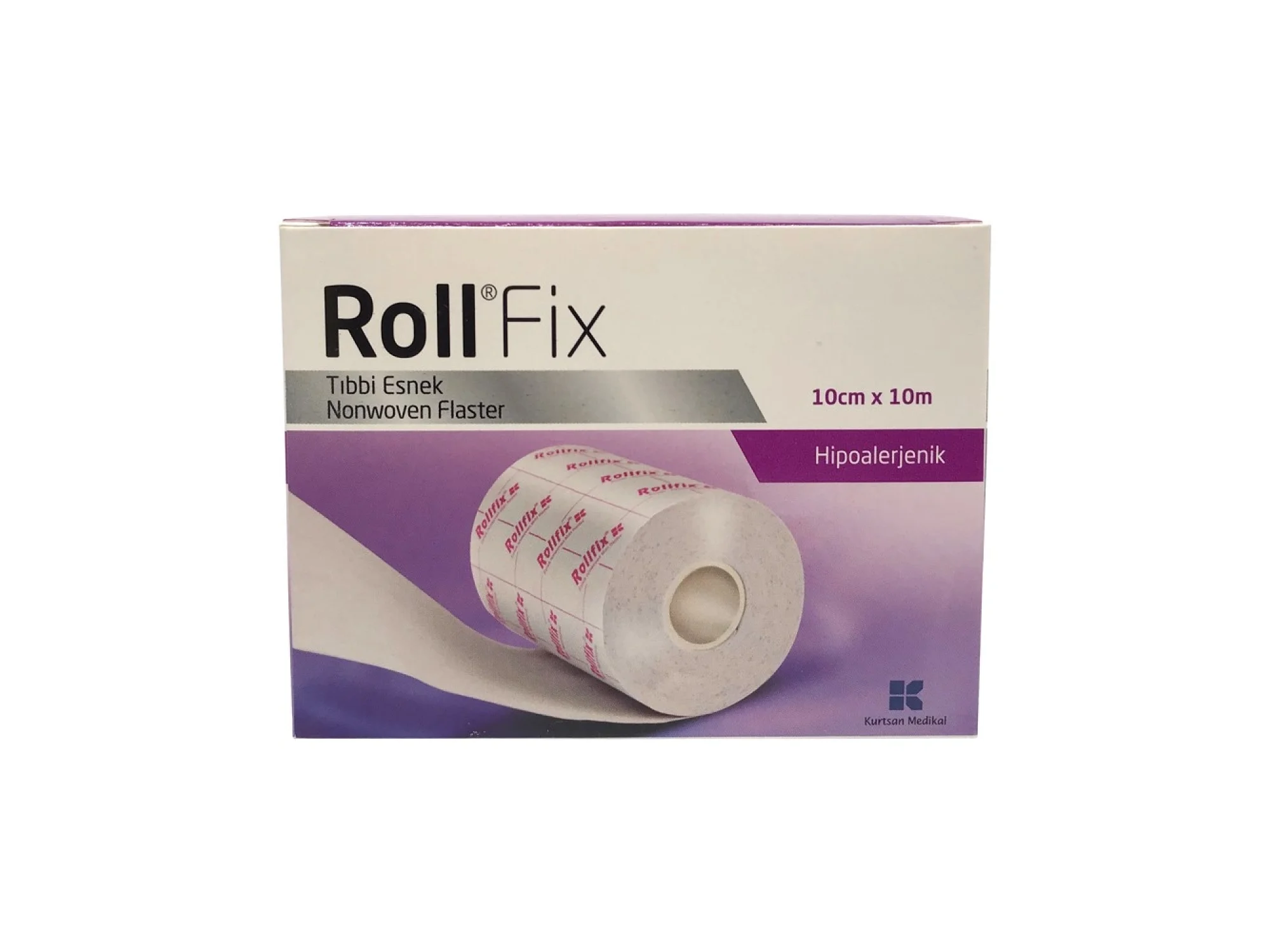 Roll Fix Tıbbi Esnek Nonwoven Flaster 10cm x 10m