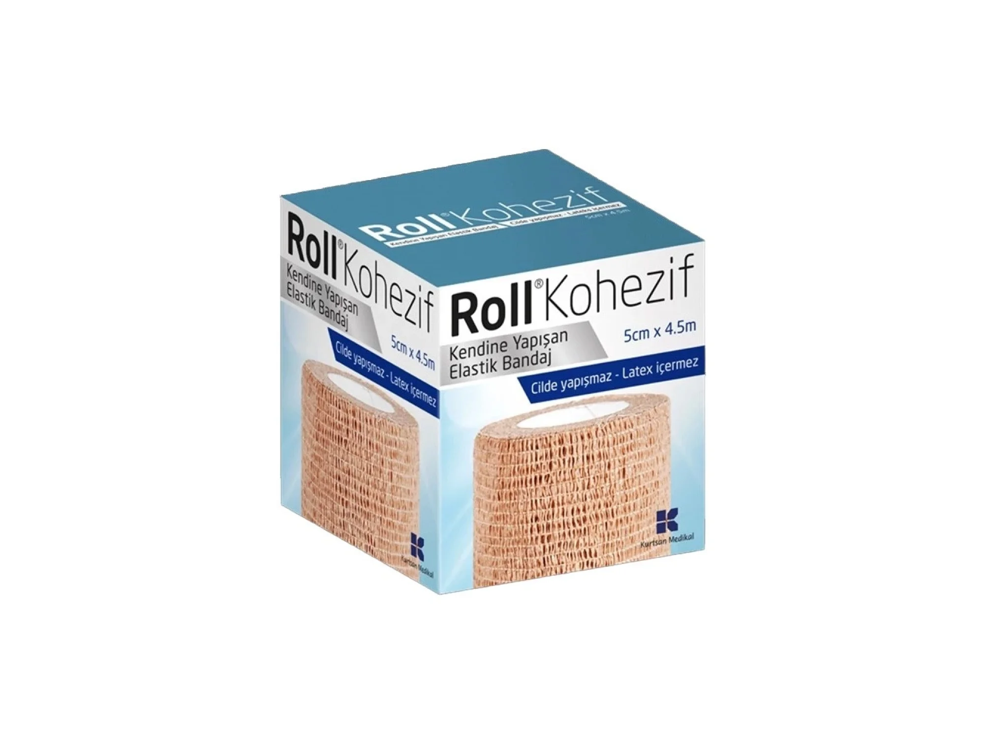 Roll Kohezif Bandaj 5 cm x 4,5 m