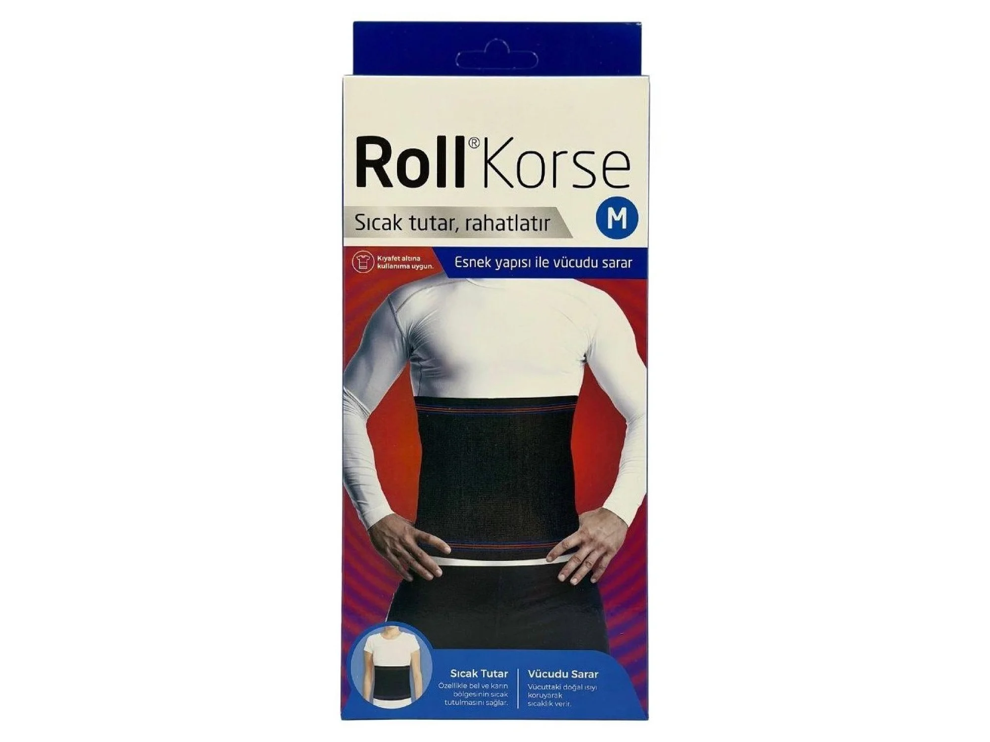 Roll Korse Medium - Siyah