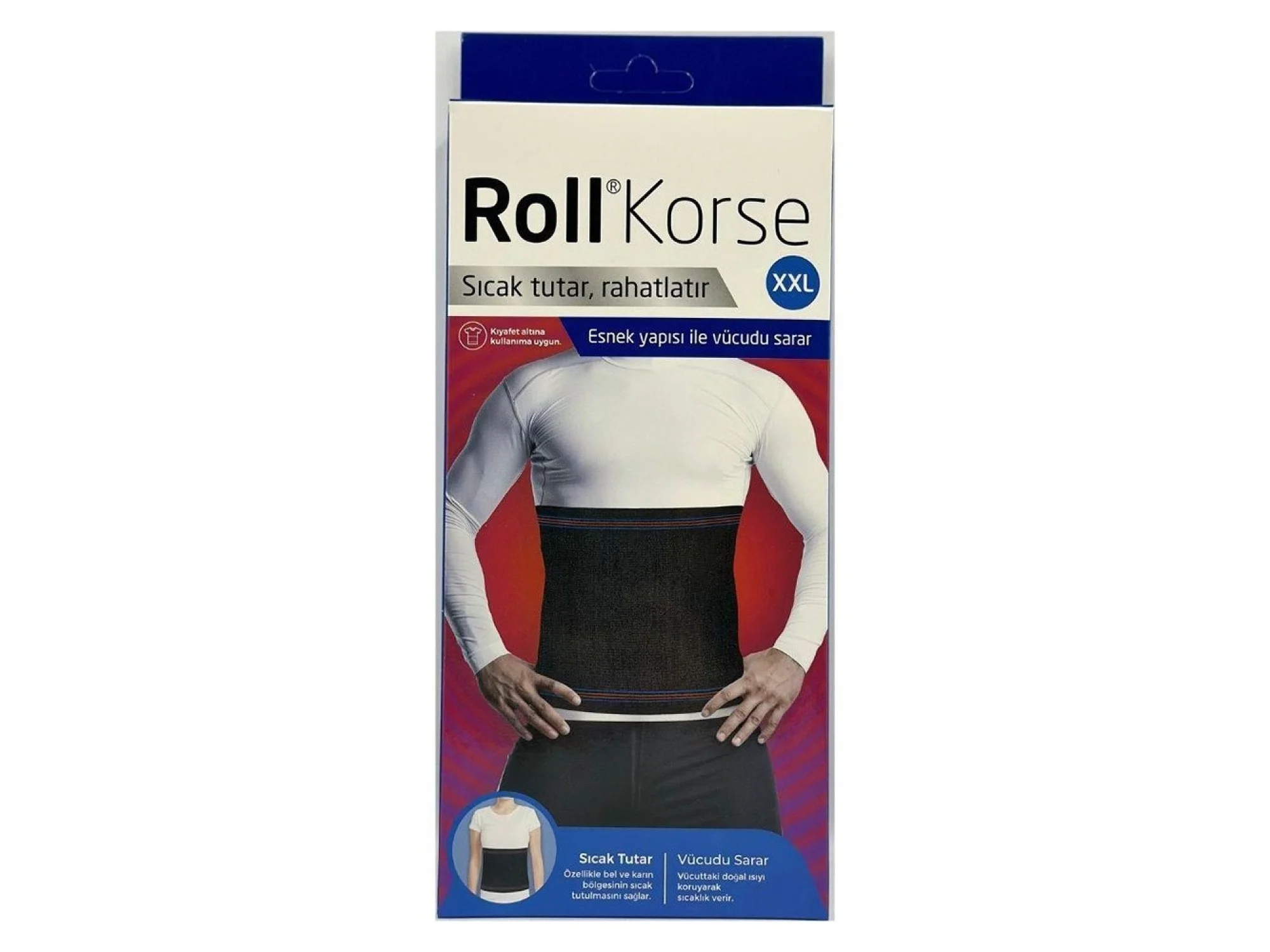 Roll Korse xxLarge - Siyah
