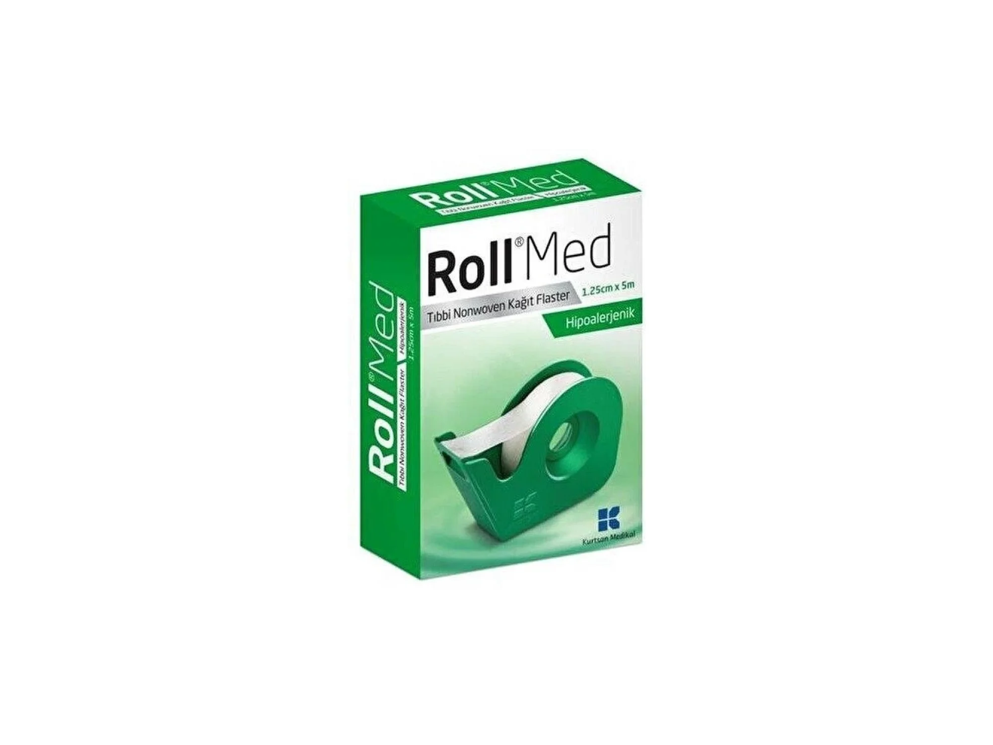 Roll Med Tıbbi Nonwoven Kağıt Flaster 1,25cm x 5m