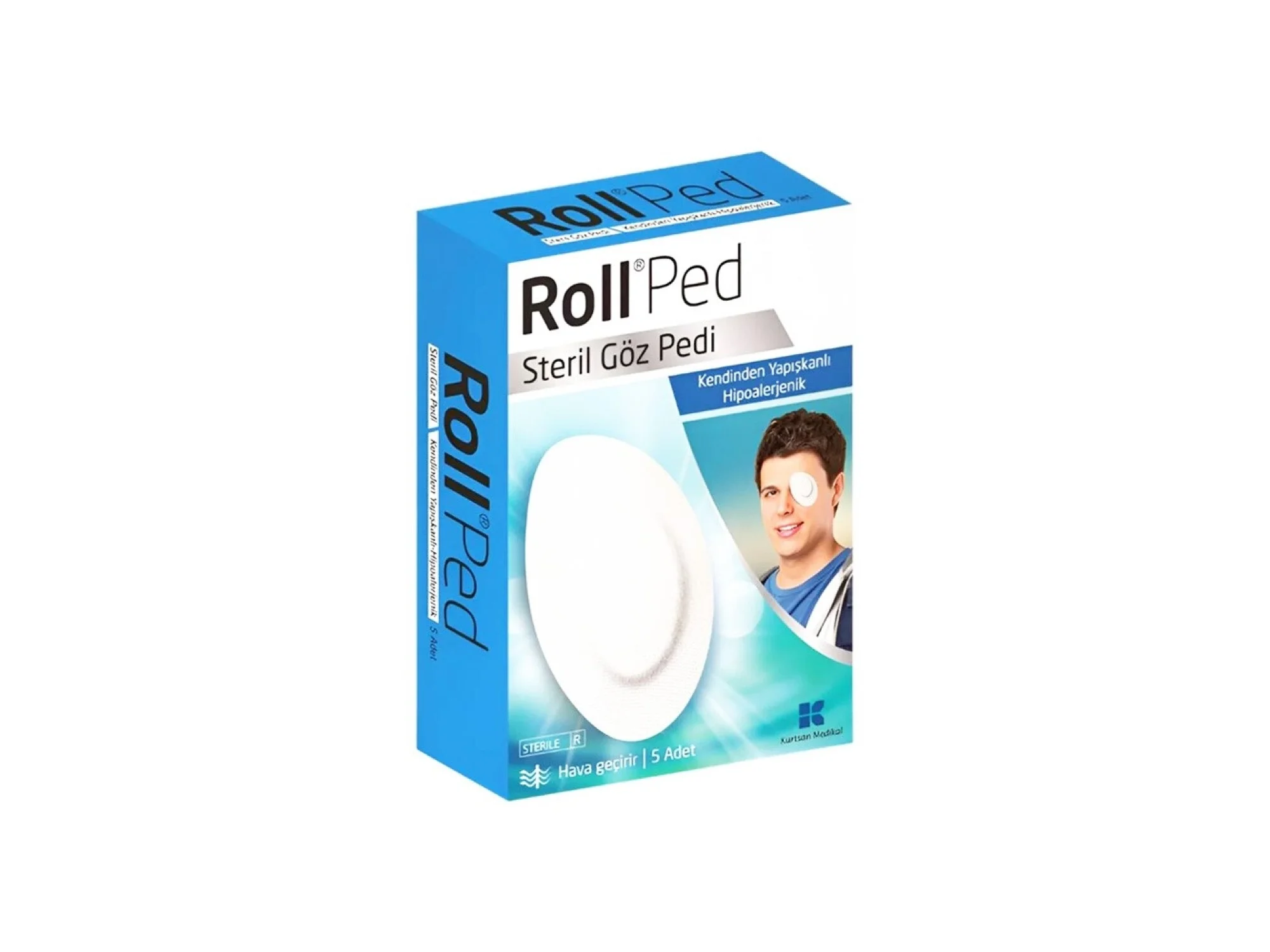 Roll Ped Steril Goz Pedi 5li