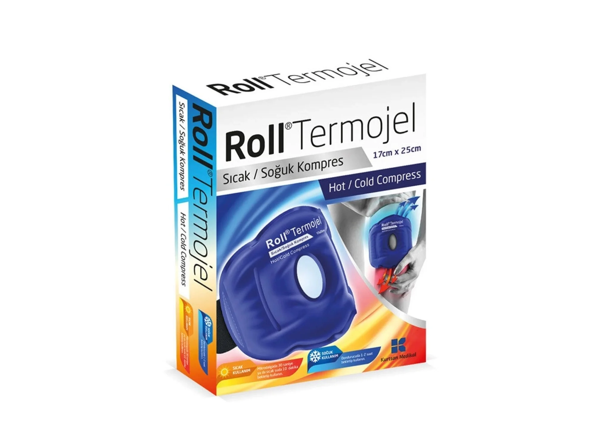 Roll Termojel Sıcak Soğuk Kompres 17 cm x 25 cm